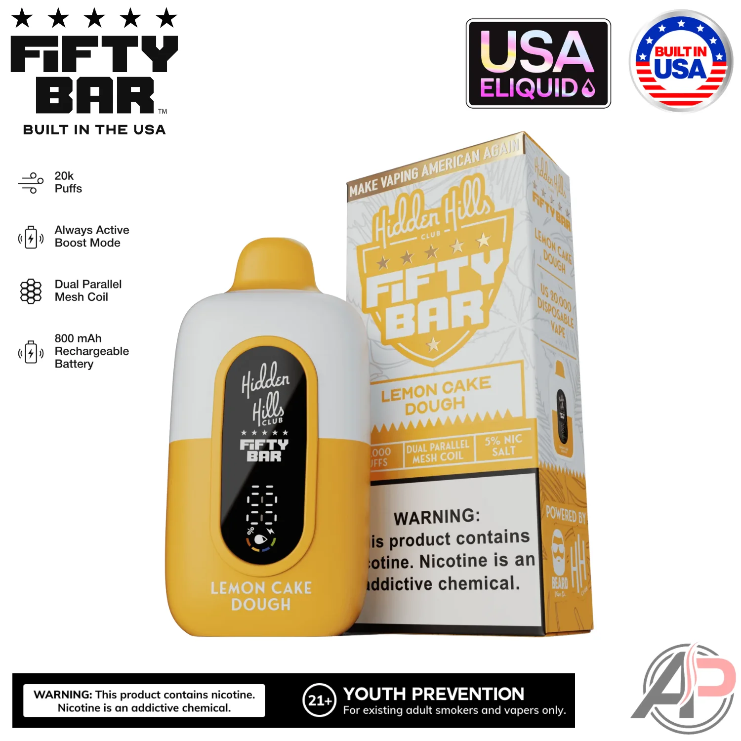 Fifty Bar V2 20000 Puffs Disposable Vape Device - Image 46