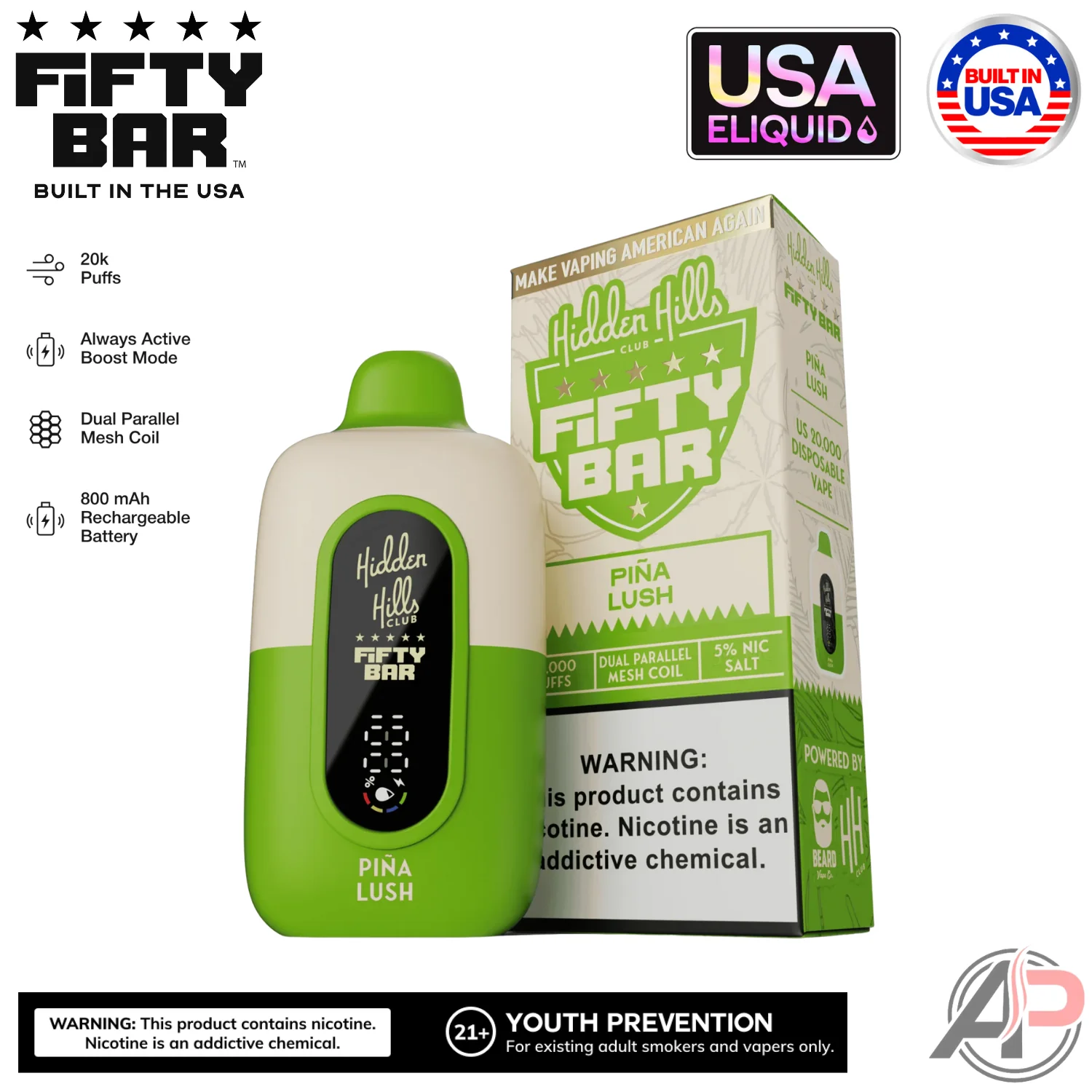 Fifty Bar V2 20000 Puffs Disposable Vape Device - Image 48