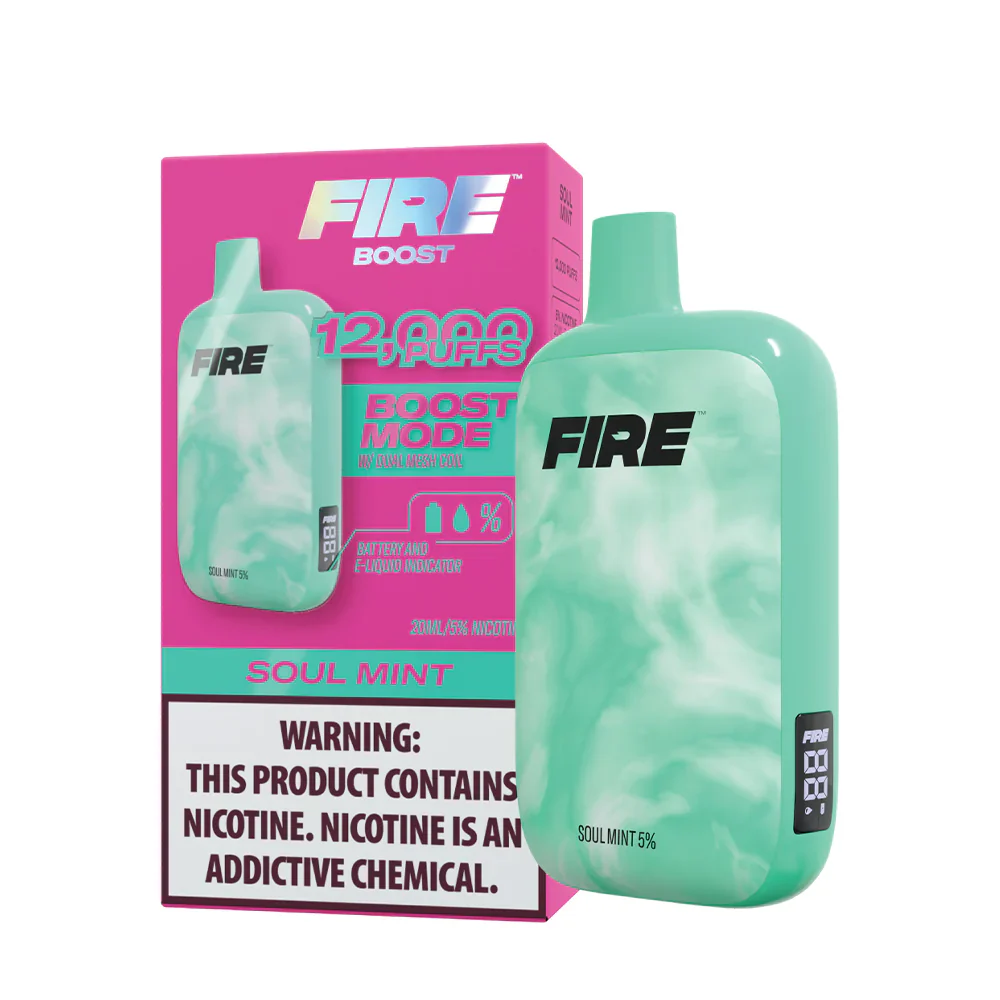 Fire Boost 12000 Puff Disposable Vape Device - Image 2