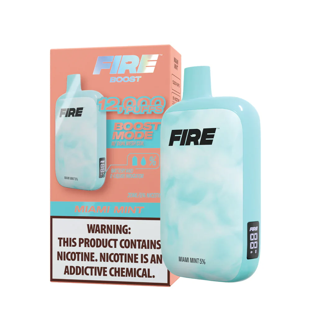 Fire Boost 12000 Puff Disposable Vape Device - Image 8