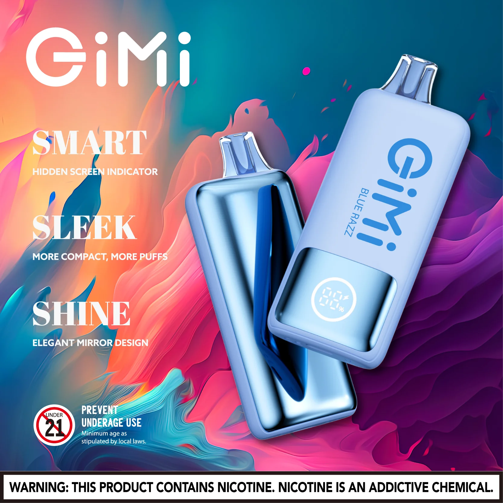 Flum Gimi 8500 Puff Disposable Vape Device - Image 3