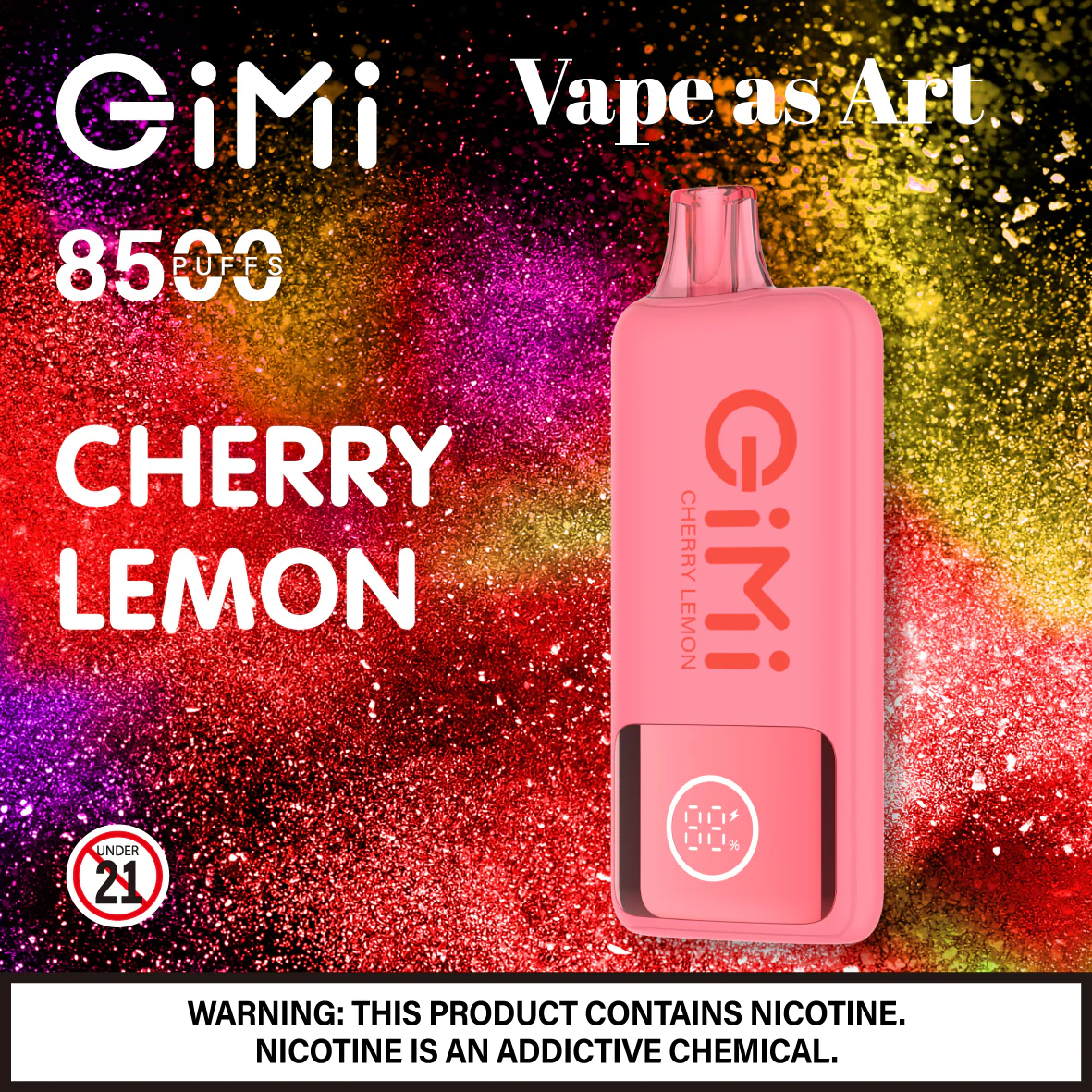 Flum Gimi 8500 Puff Disposable Vape Device - Image 7