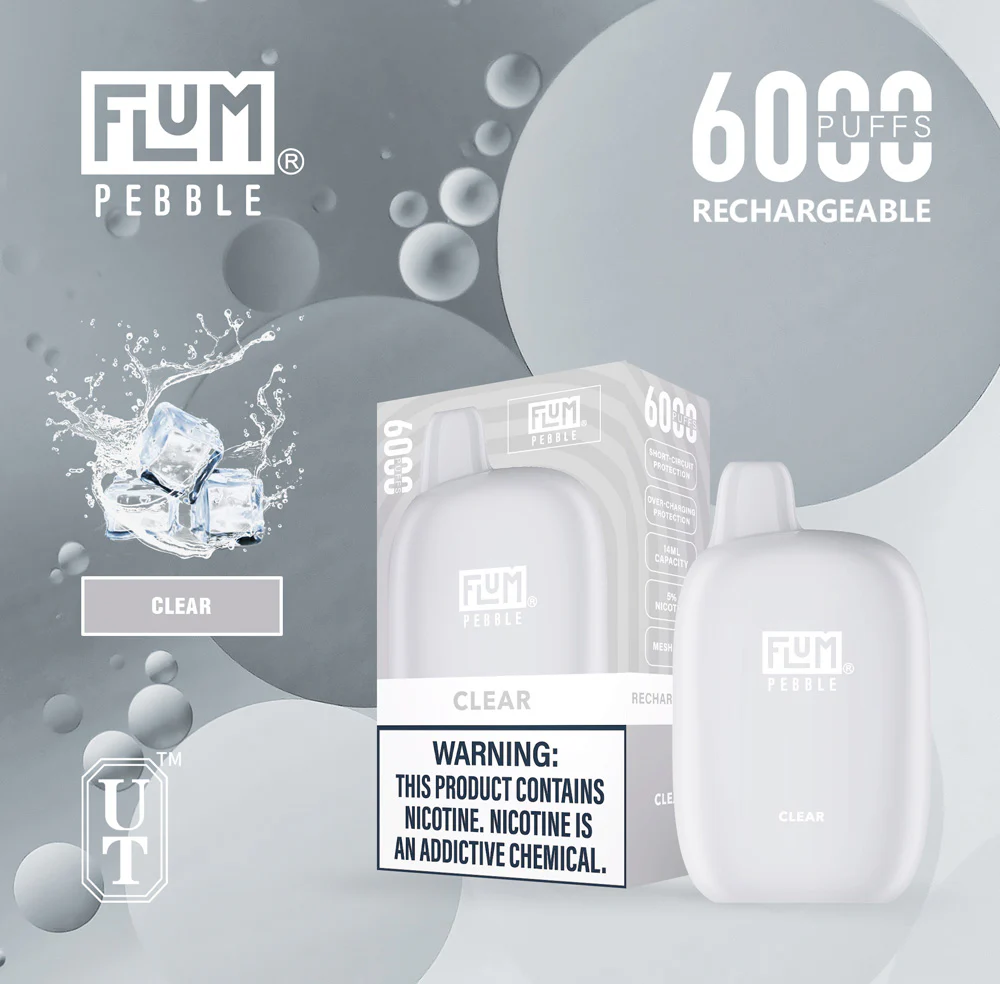 Flum Pebble Vape 6000 Puffs Disposable Device - Image 12