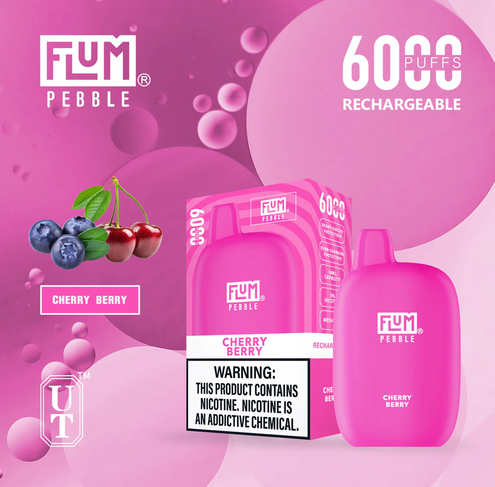 Flum Pebble Vape 6000 Puffs Disposable Device - Image 13