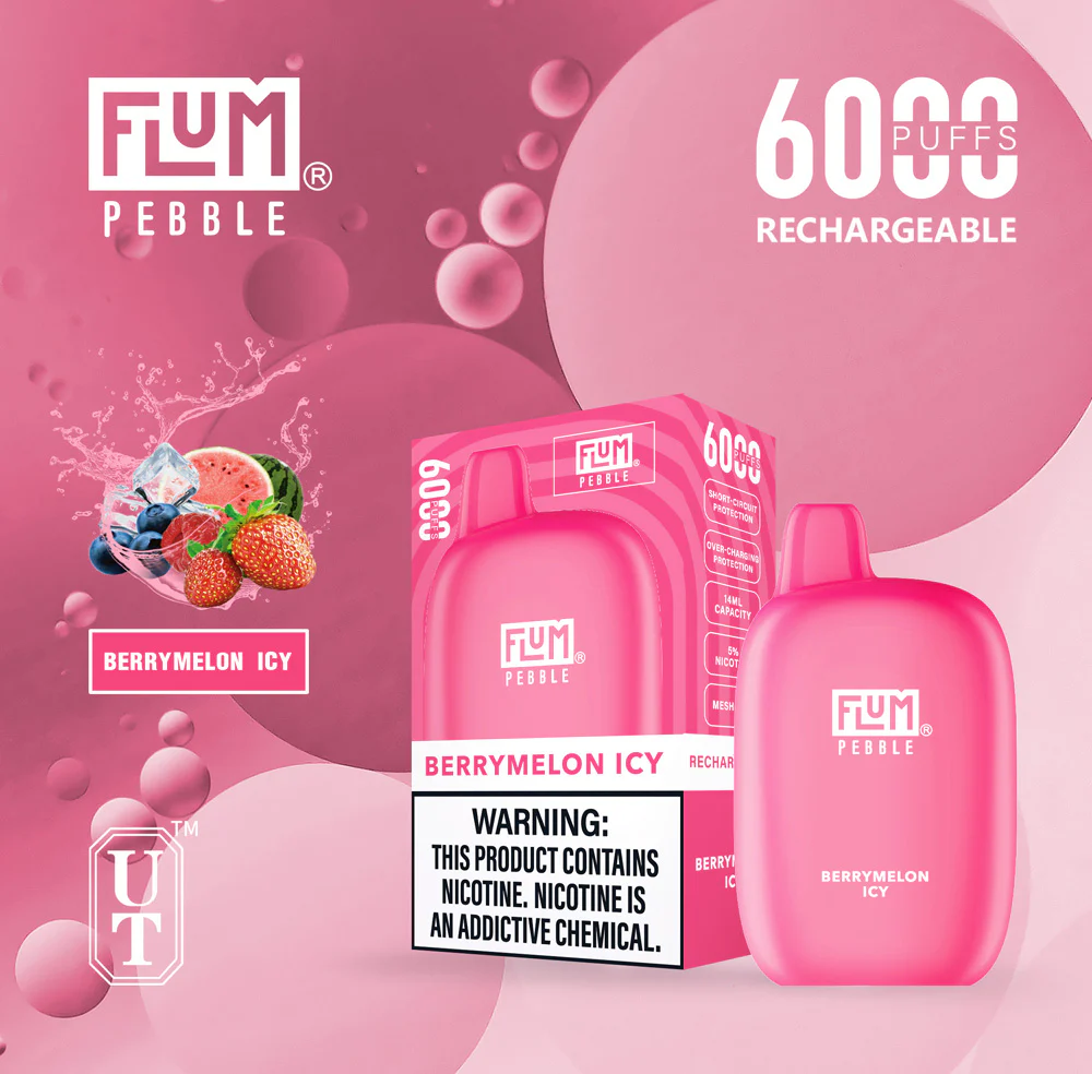Flum Pebble Vape 6000 Puffs Disposable Device - Image 15