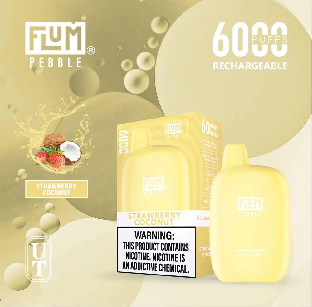 Flum Pebble Vape 6000 Puffs Disposable Device - Image 19