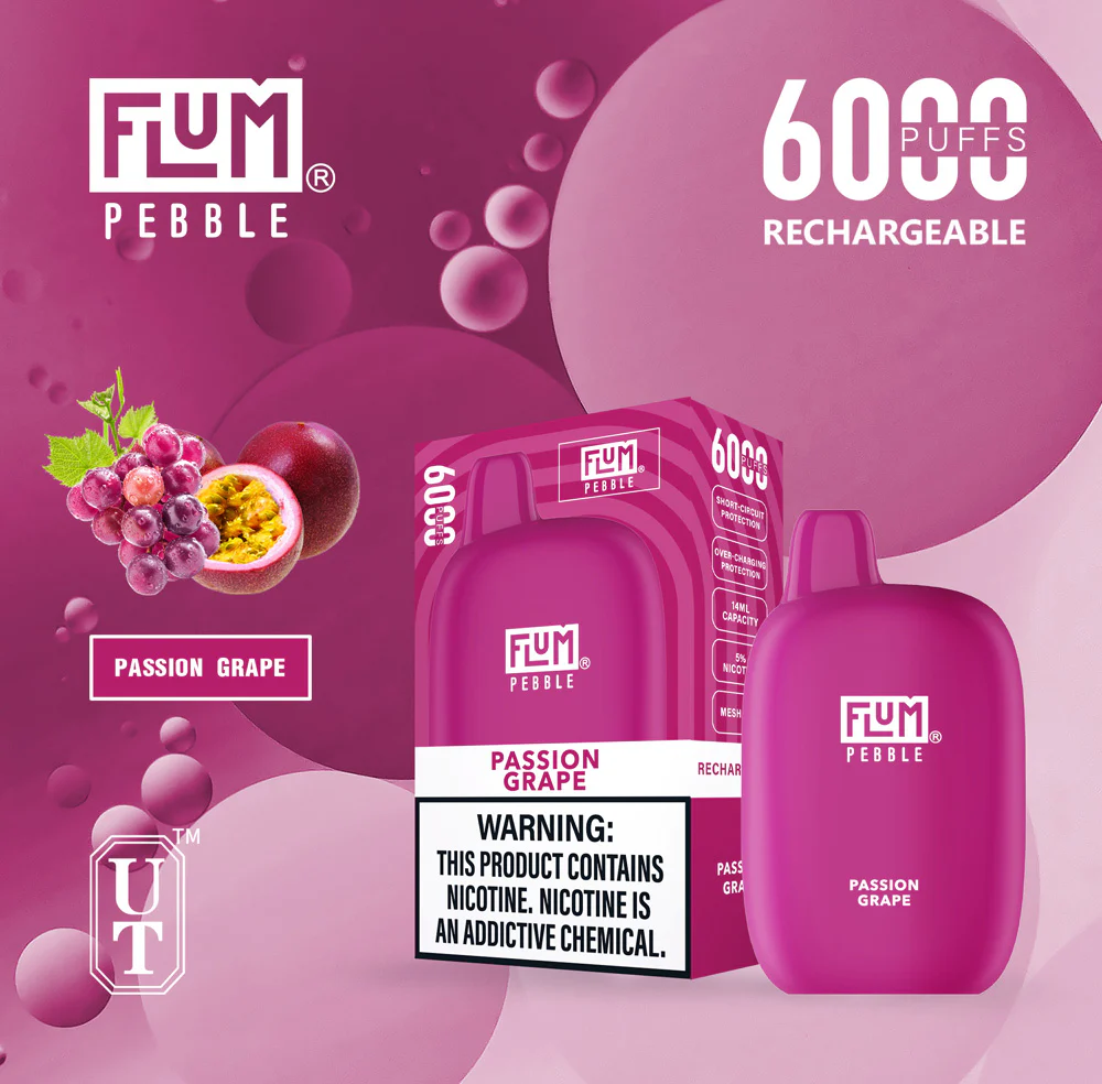 Flum Pebble Vape 6000 Puffs Disposable Device - Image 23