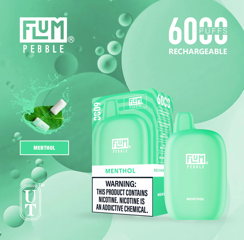 Flum Pebble Vape 6000 Puffs Disposable Device - Image 24