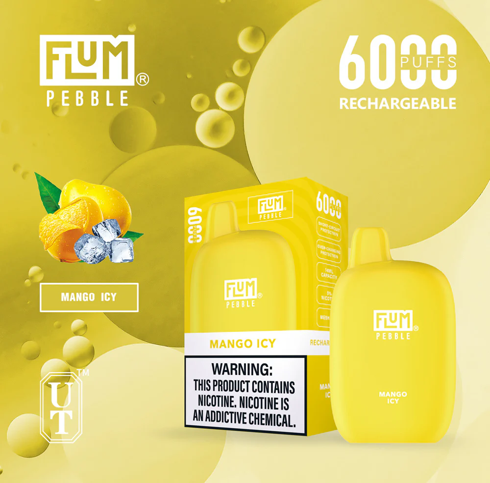 Flum Pebble Vape 6000 Puffs Disposable Device - Image 25