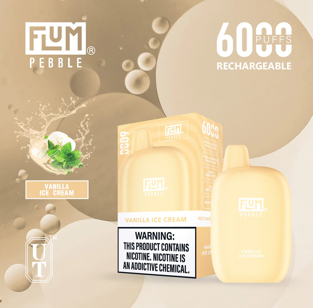 Flum Pebble Vape 6000 Puffs Disposable Device - Image 26