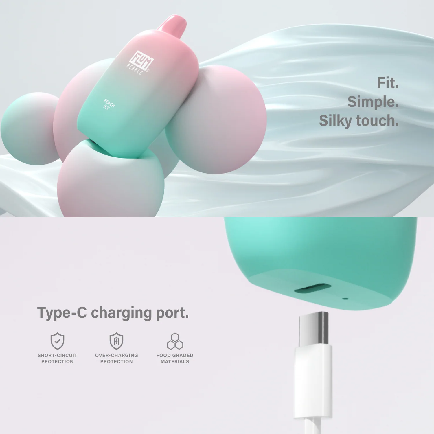 Flum Pebble Vape 6000 Puffs Disposable Device - Image 3