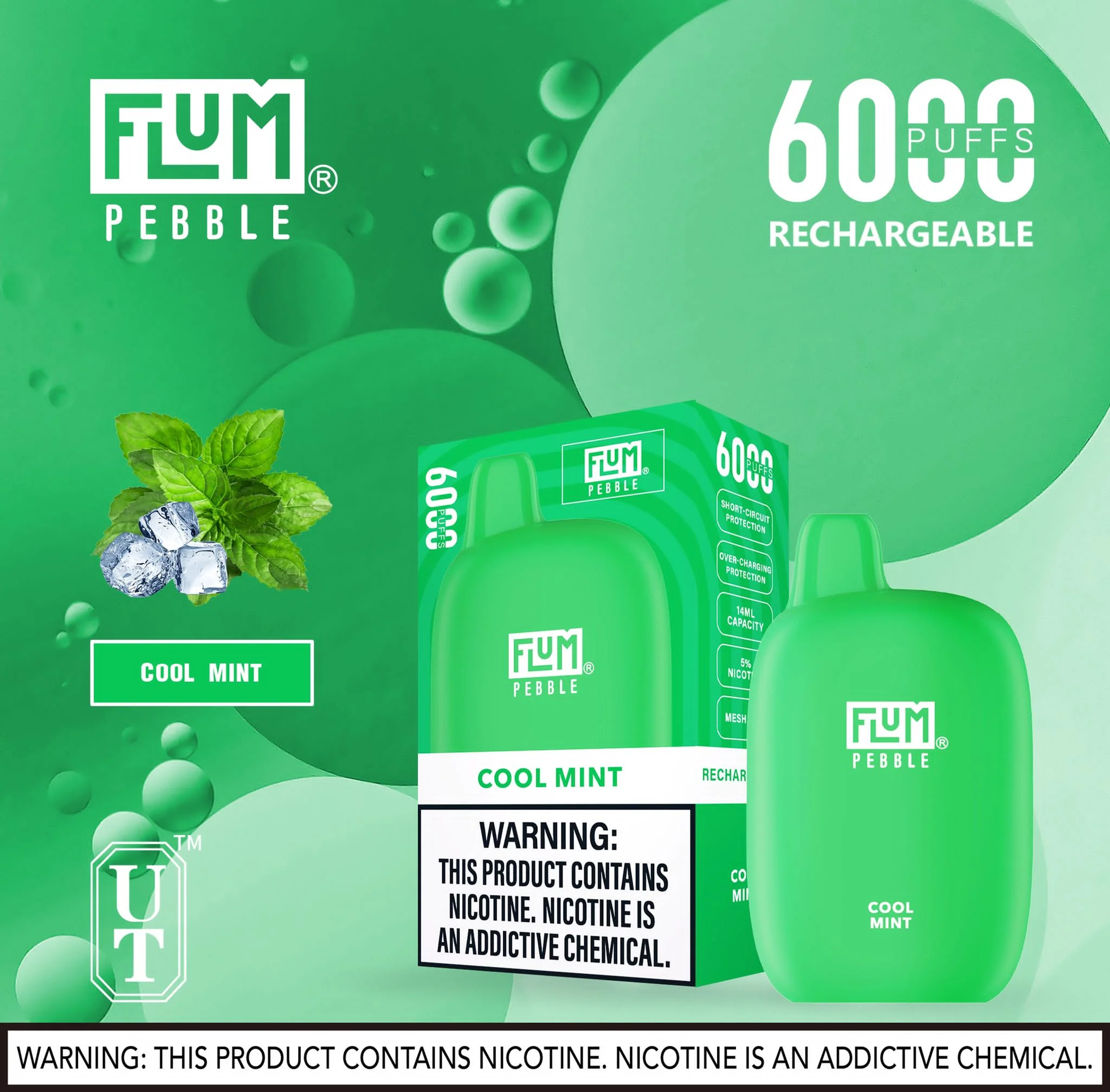 Flum Pebble Vape 6000 Puffs Disposable Device - Image 30