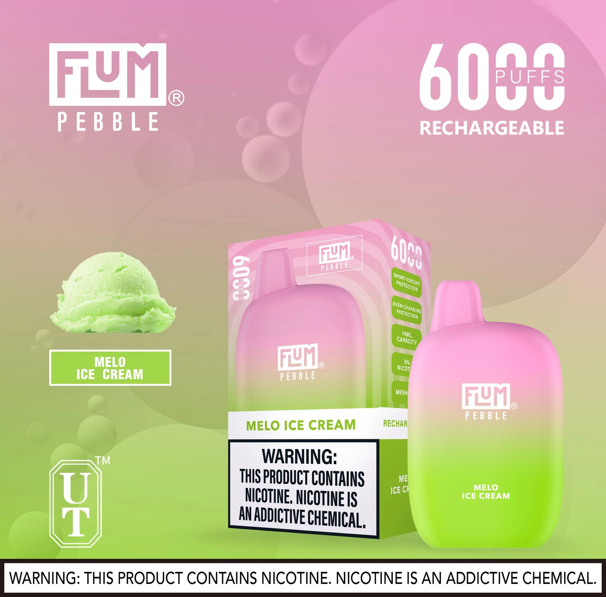 Flum Pebble Vape 6000 Puffs Disposable Device - Image 31