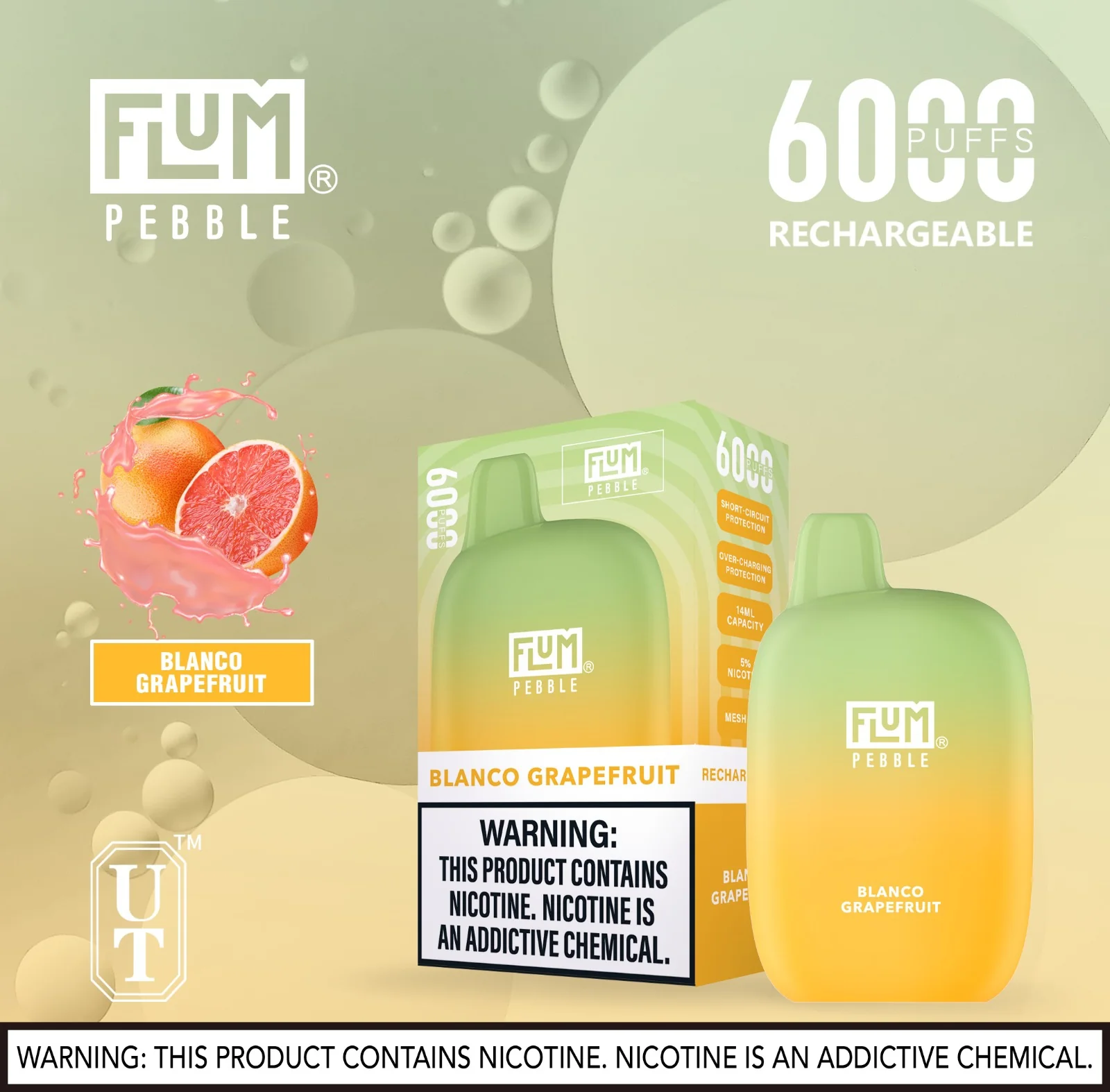 Flum Pebble Vape 6000 Puffs Disposable Device - Image 34