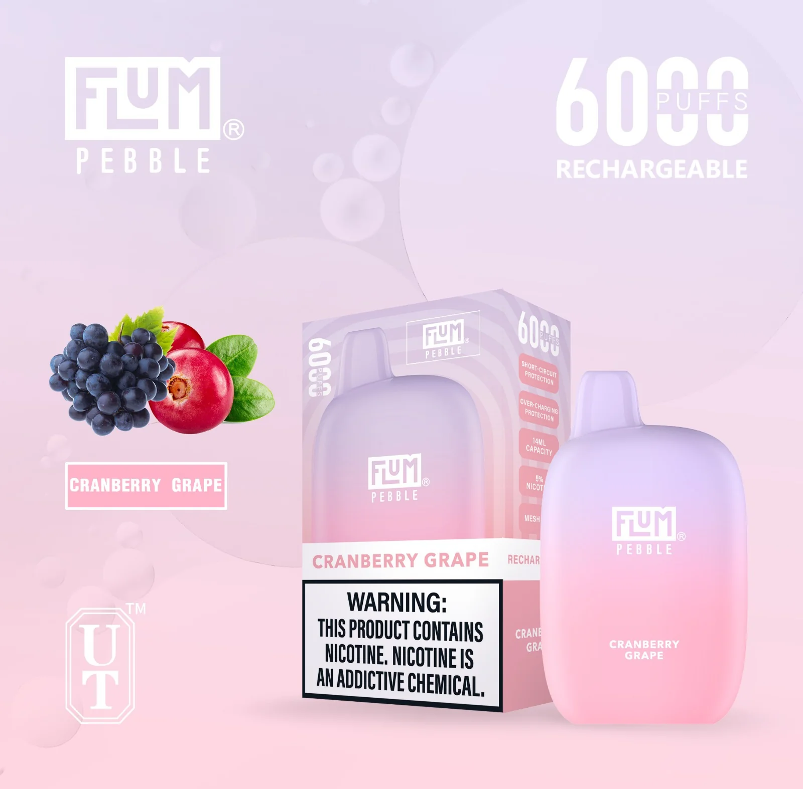 Flum Pebble Vape 6000 Puffs Disposable Device - Image 36