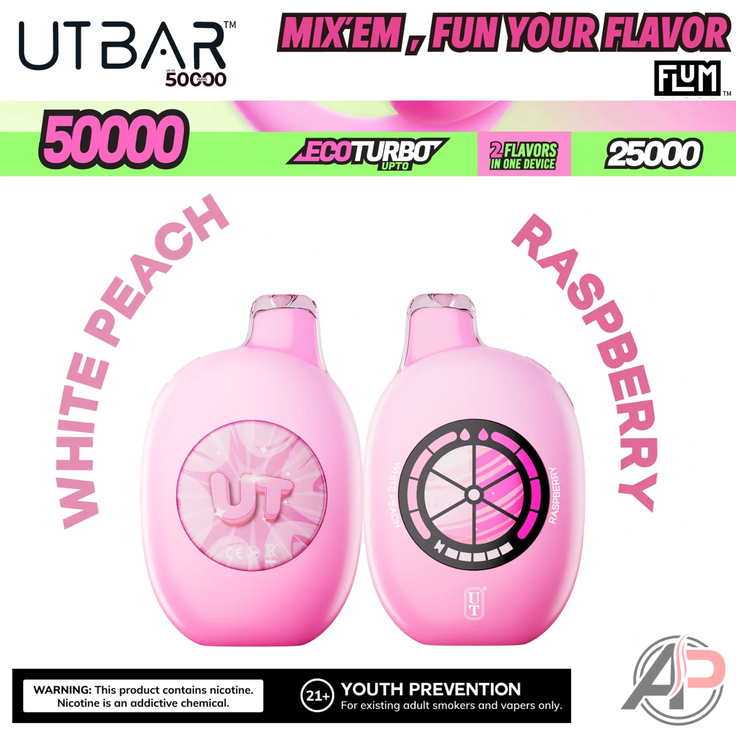 Flum UT Bar 50000 Puffs Disposable Vape Device - Image 10