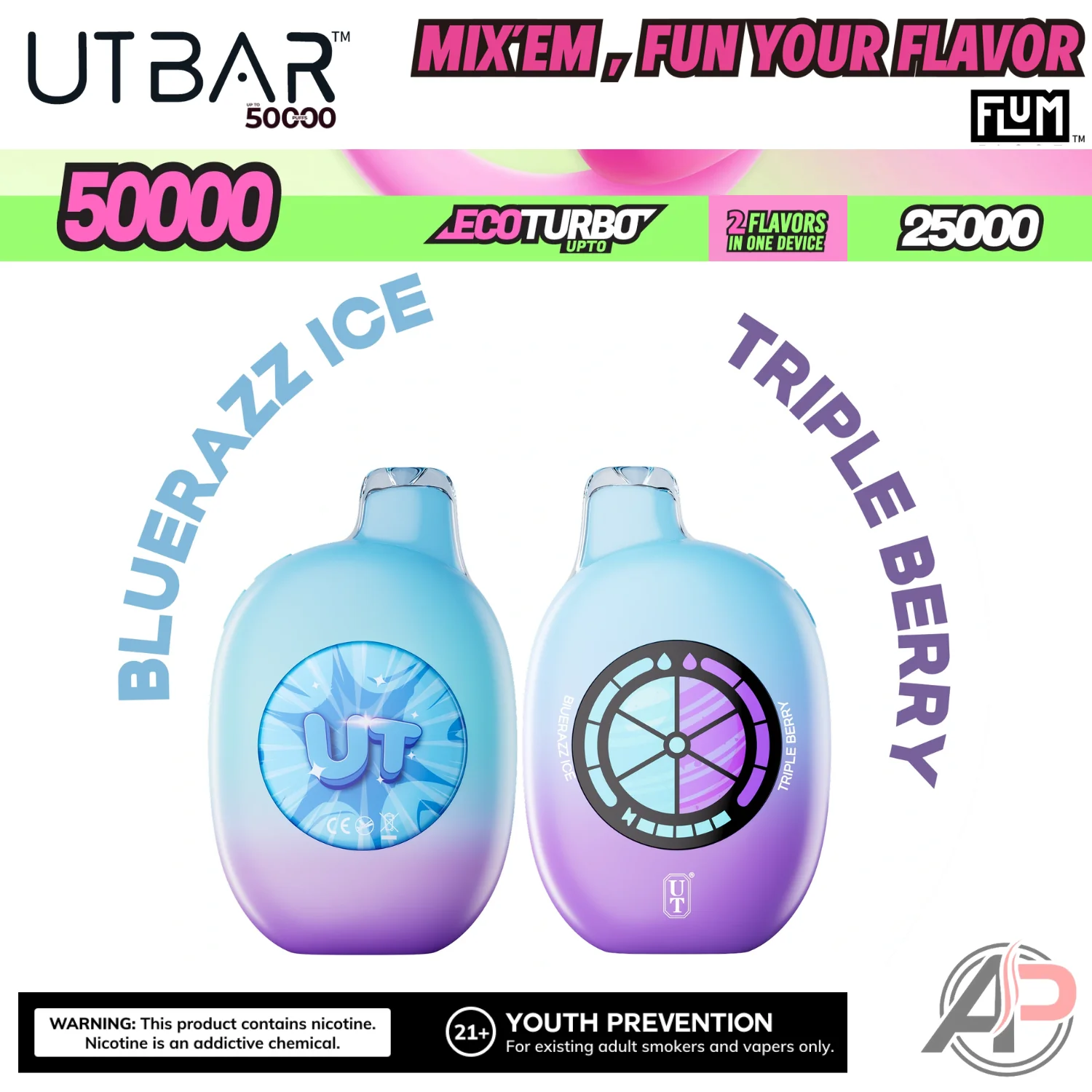 Flum UT Bar 50000 Puffs Disposable Vape Device - Image 13