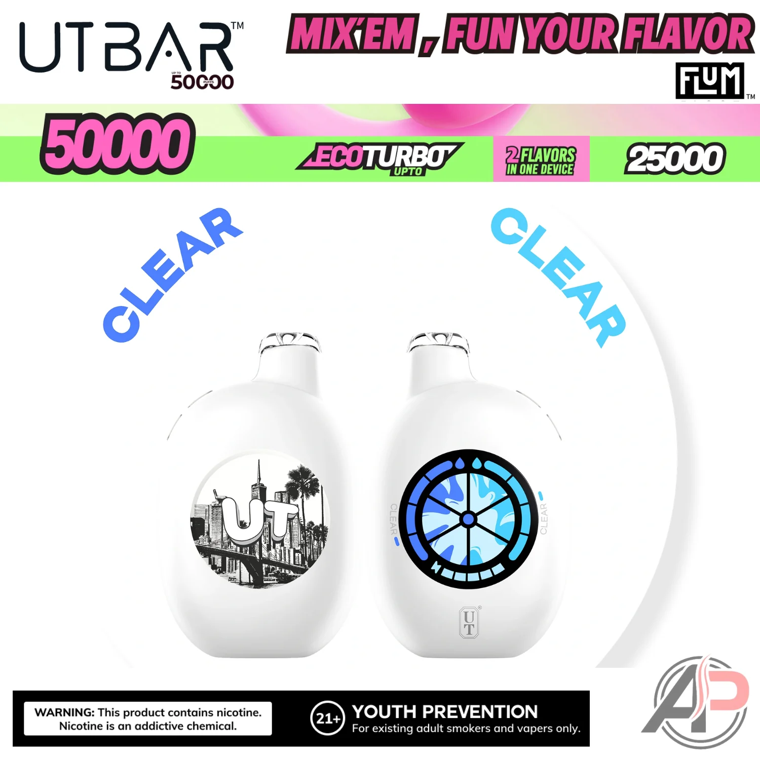 Flum UT Bar 50000 Puffs Disposable Vape Device - Image 4