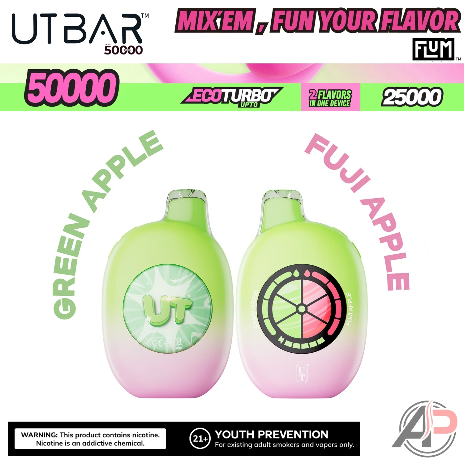 Flum UT Bar 50000 Puffs Disposable Vape Device - Image 5
