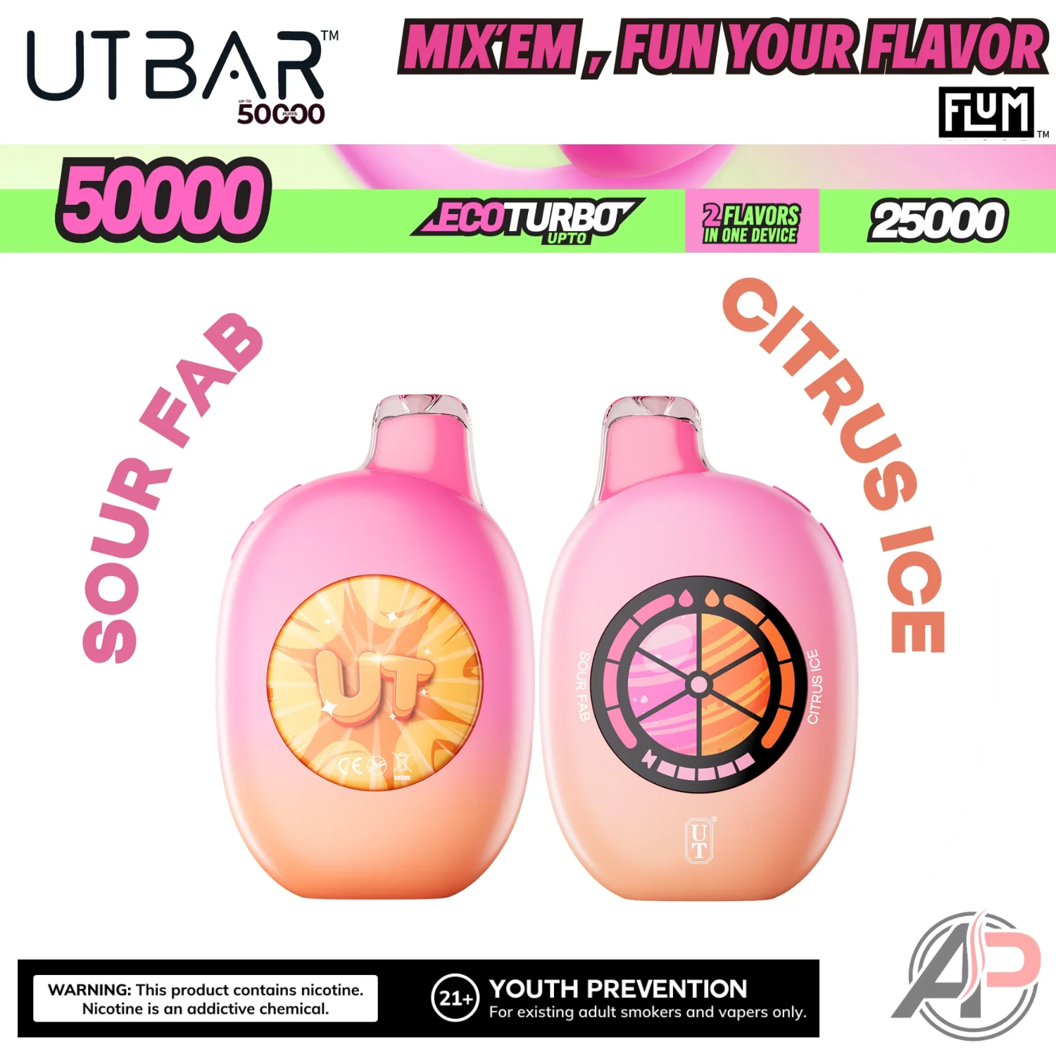 Flum UT Bar 50000 Puffs Disposable Vape Device - Image 6