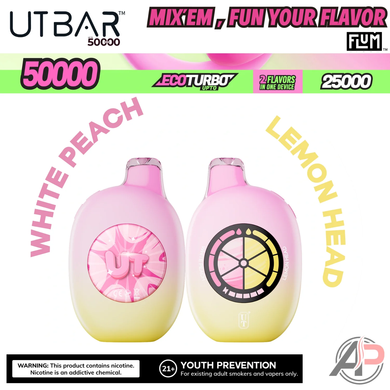 Flum UT Bar 50000 Puffs Disposable Vape Device - Image 7