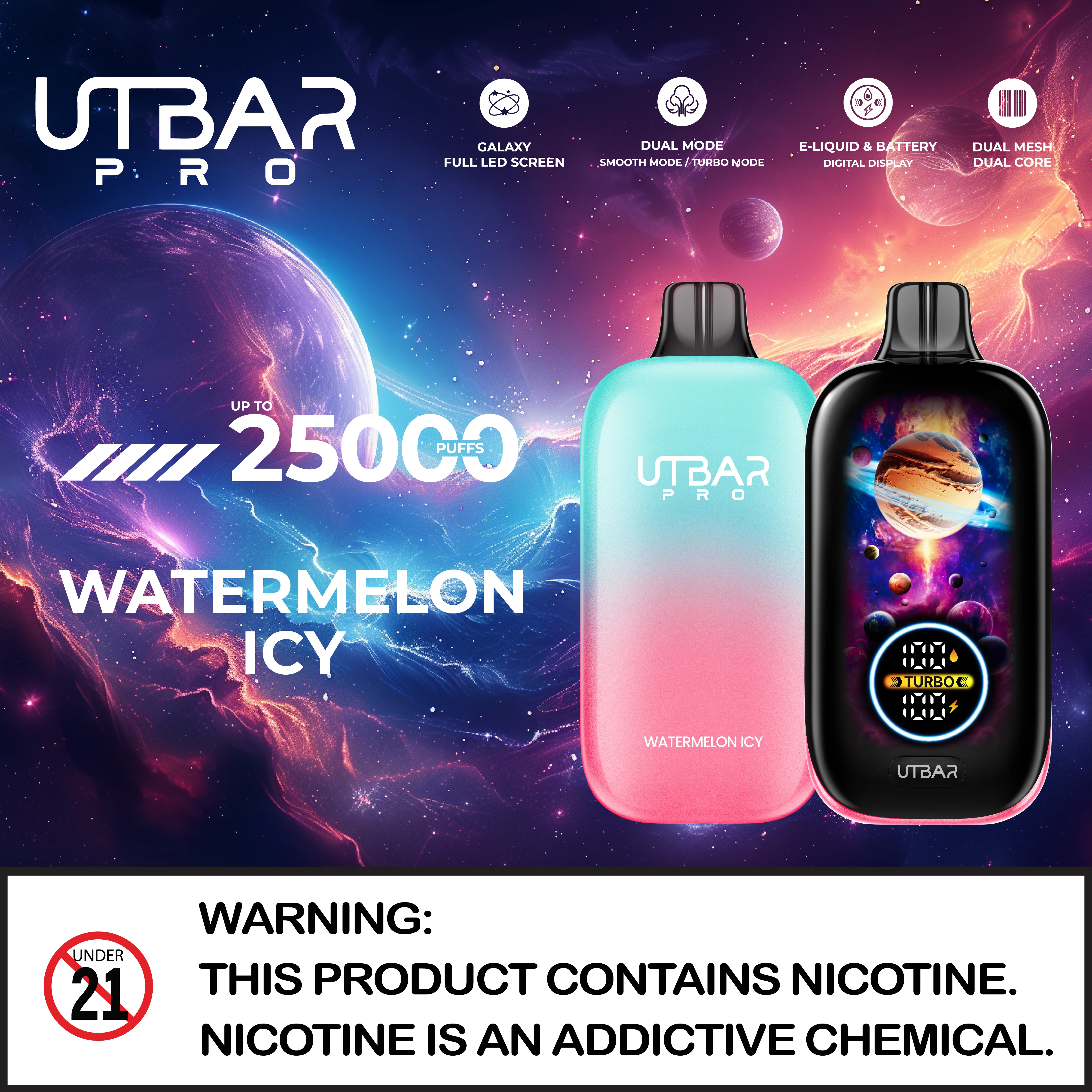 Flum UT Bar Pro 25000 Puffs Disposable Vape Device - Image 10