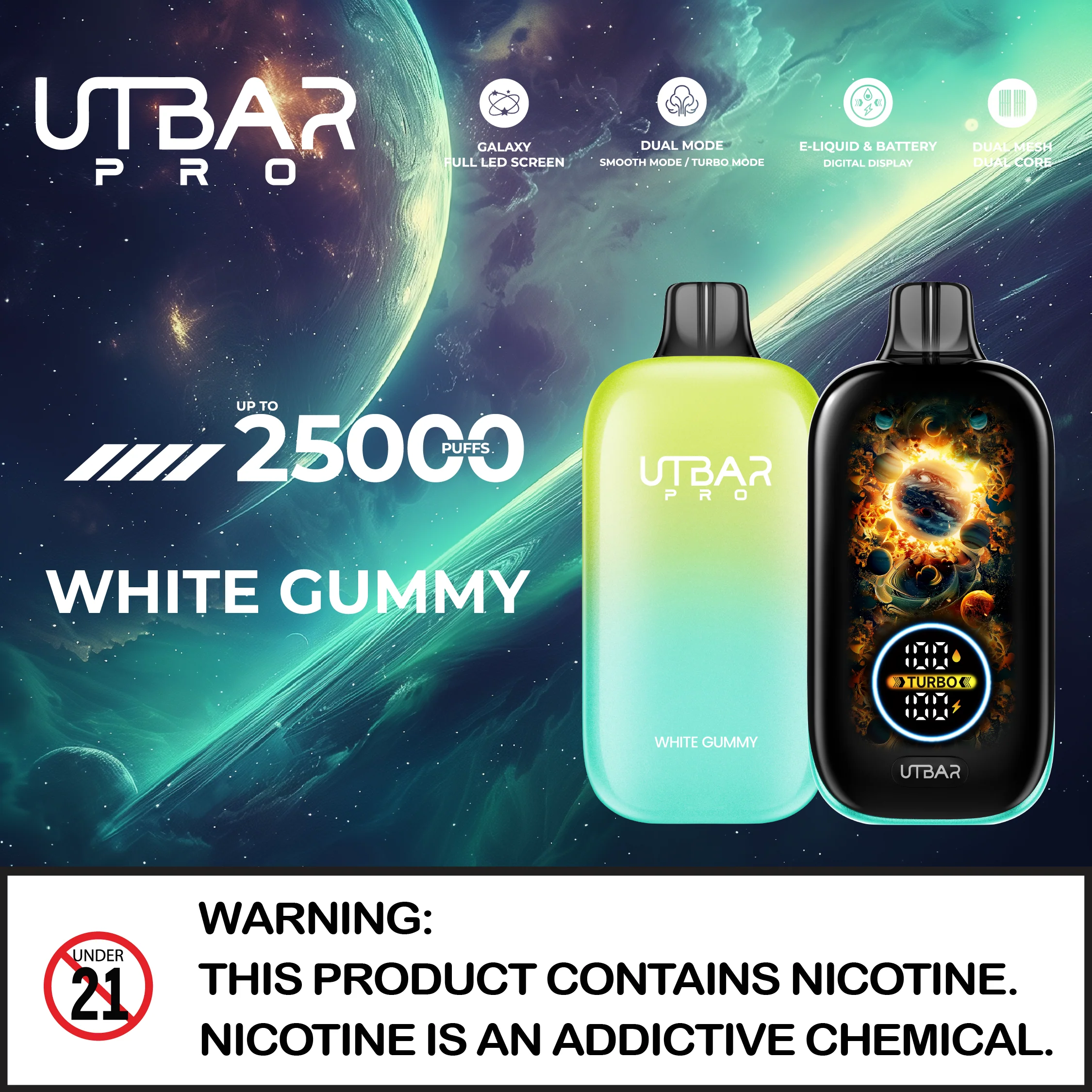 Flum UT Bar Pro 25000 Puffs Disposable Vape Device - Image 11