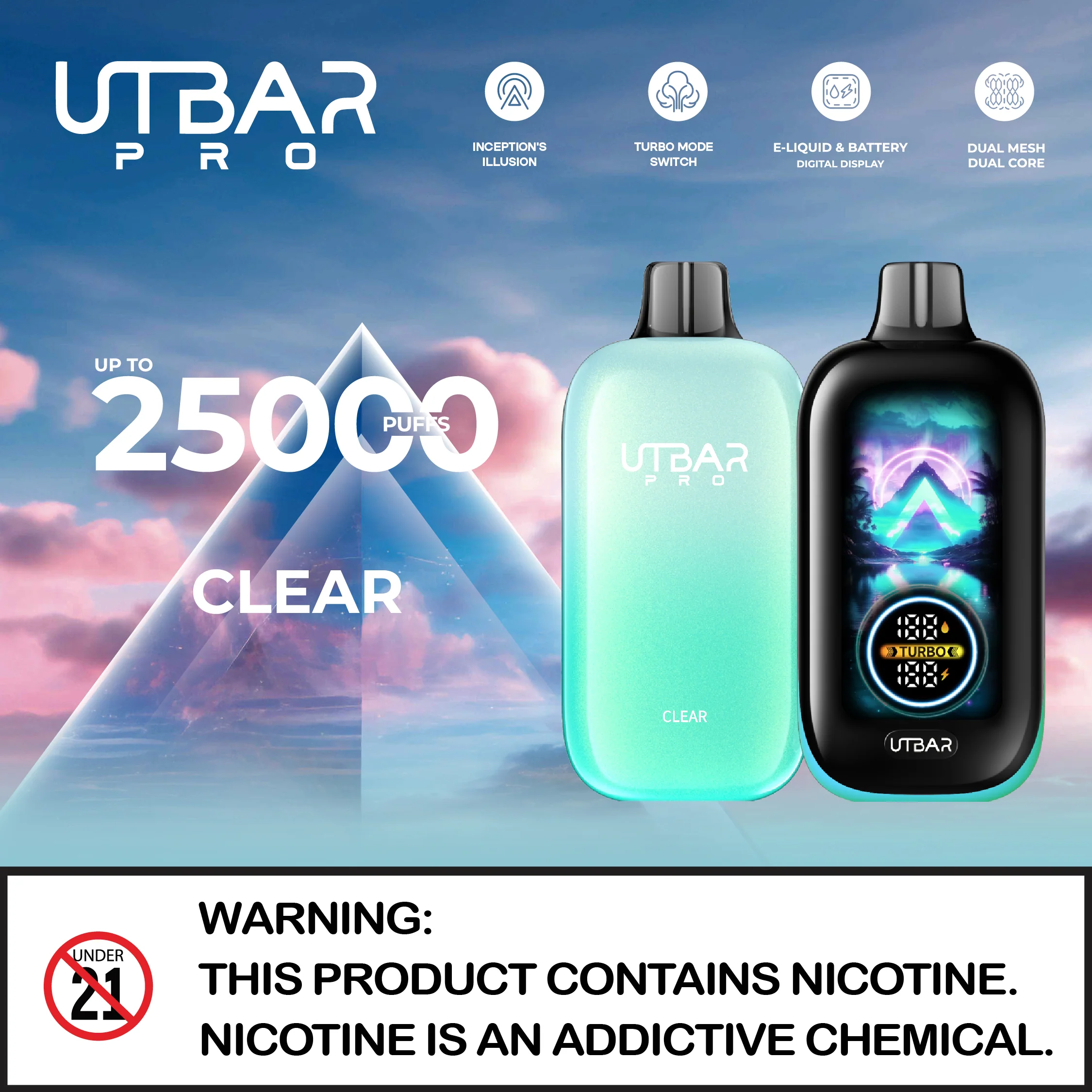 Flum UT Bar Pro 25000 Puffs Disposable Vape Device - Image 12