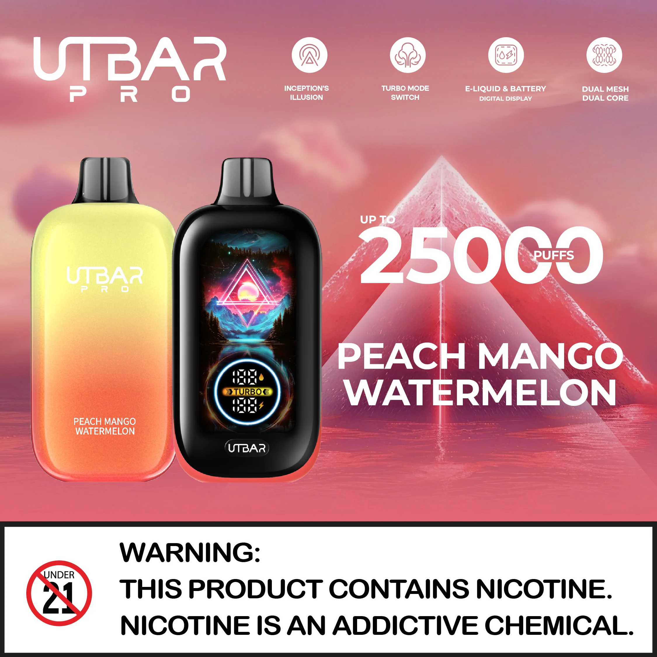 Flum UT Bar Pro 25000 Puffs Disposable Vape Device - Image 13