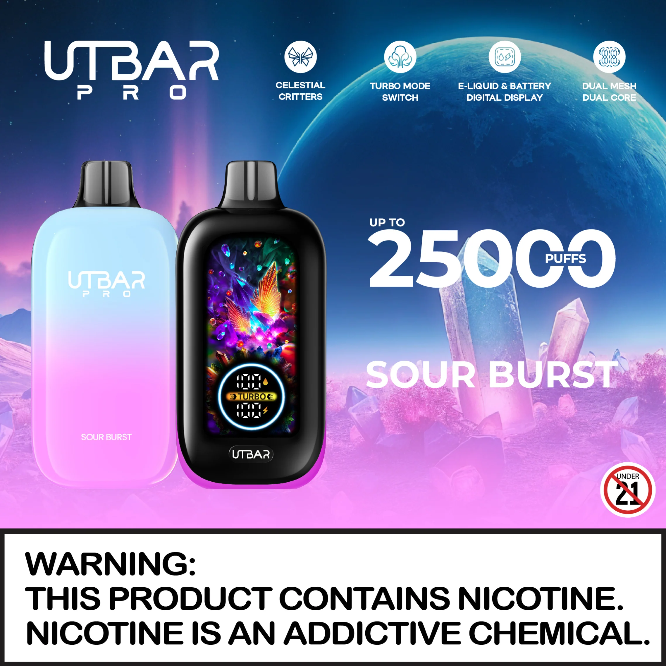 Flum UT Bar Pro 25000 Puffs Disposable Vape Device - Image 17