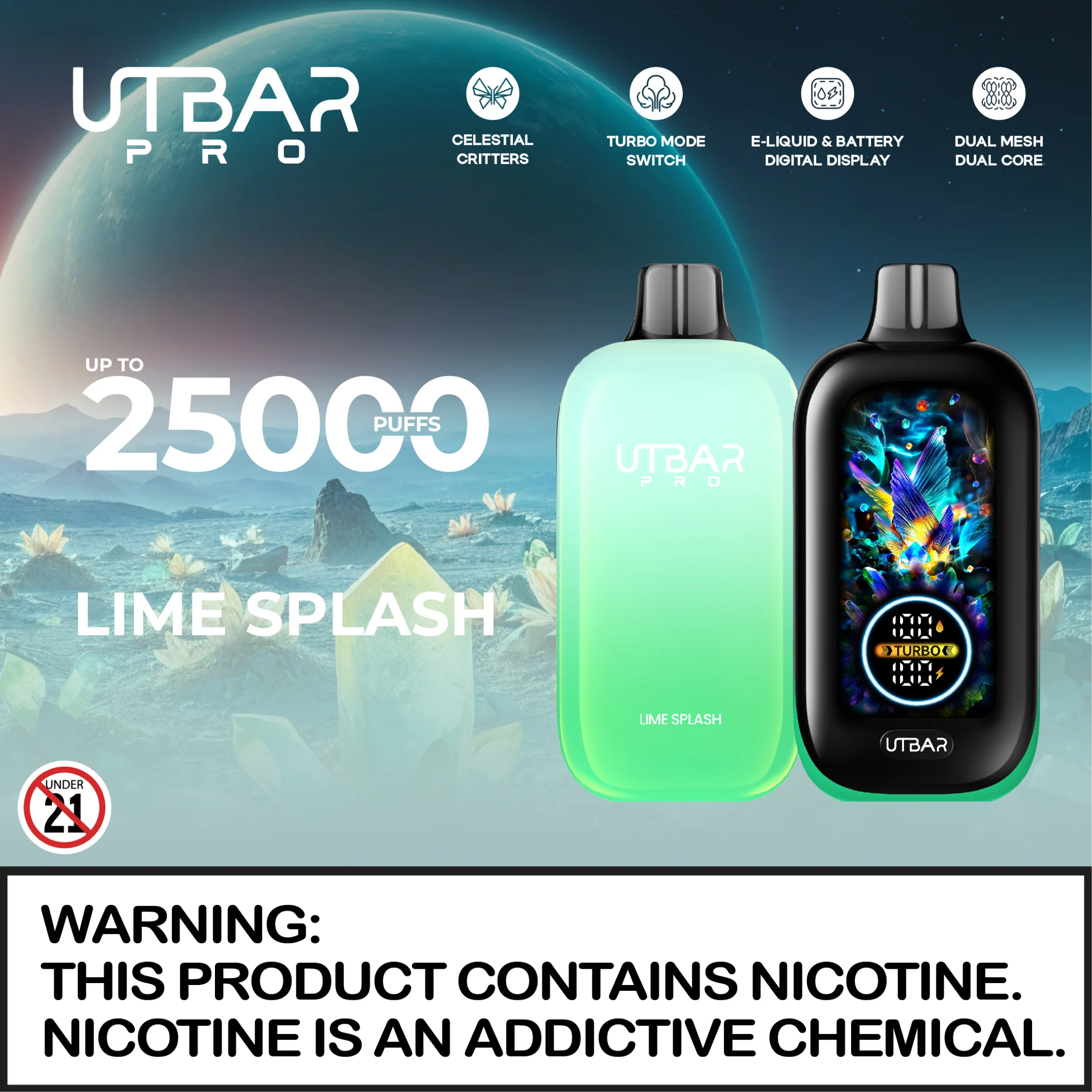 Flum UT Bar Pro 25000 Puffs Disposable Vape Device - Image 18