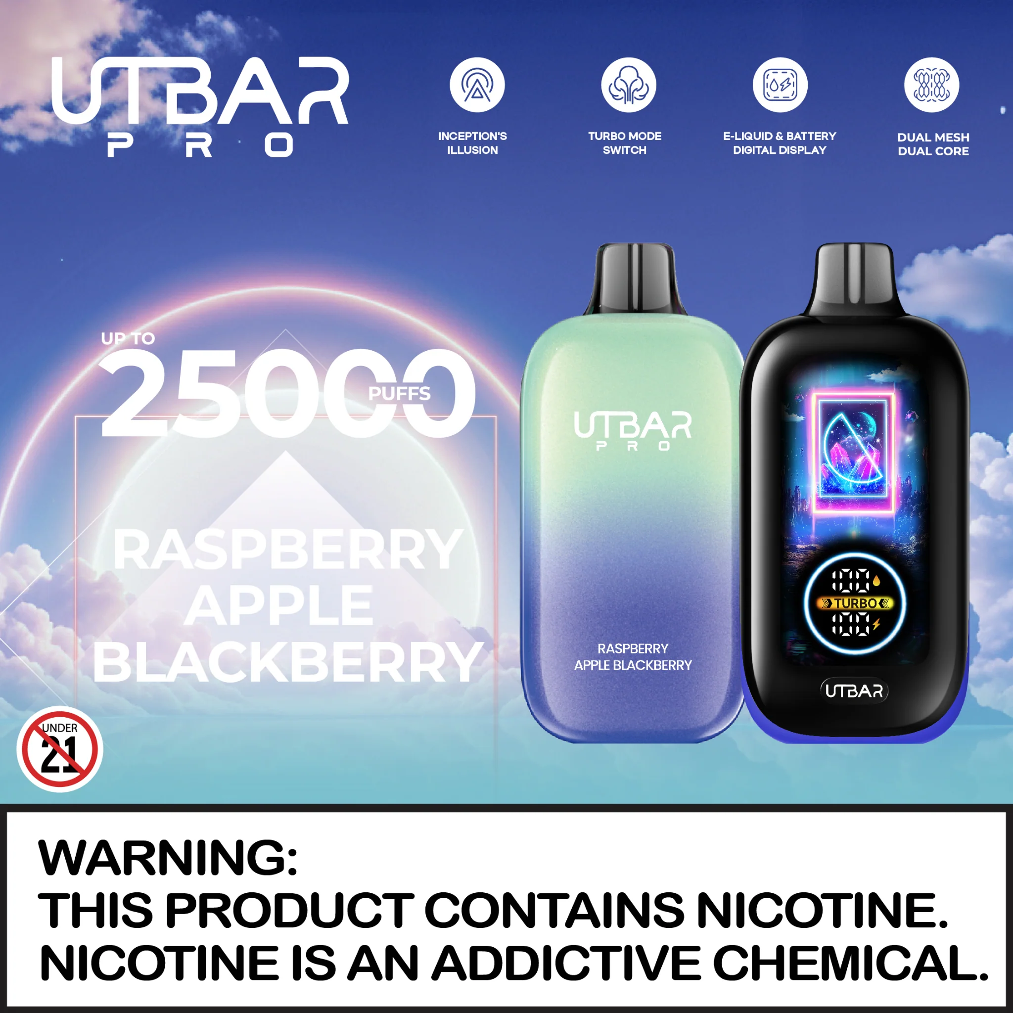 Flum UT Bar Pro 25000 Puffs Disposable Vape Device - Image 21