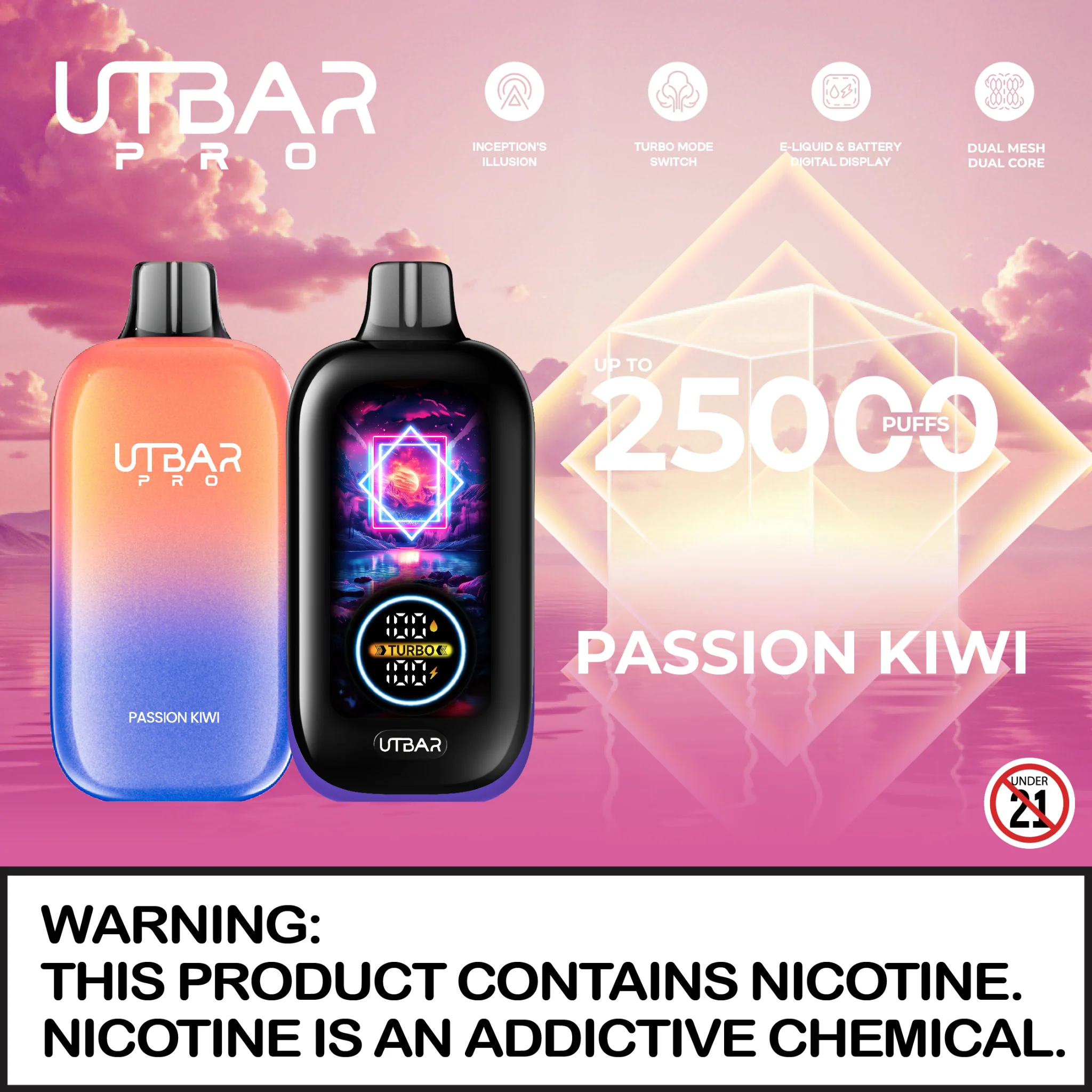 Flum UT Bar Pro 25000 Puffs Disposable Vape Device - Image 22