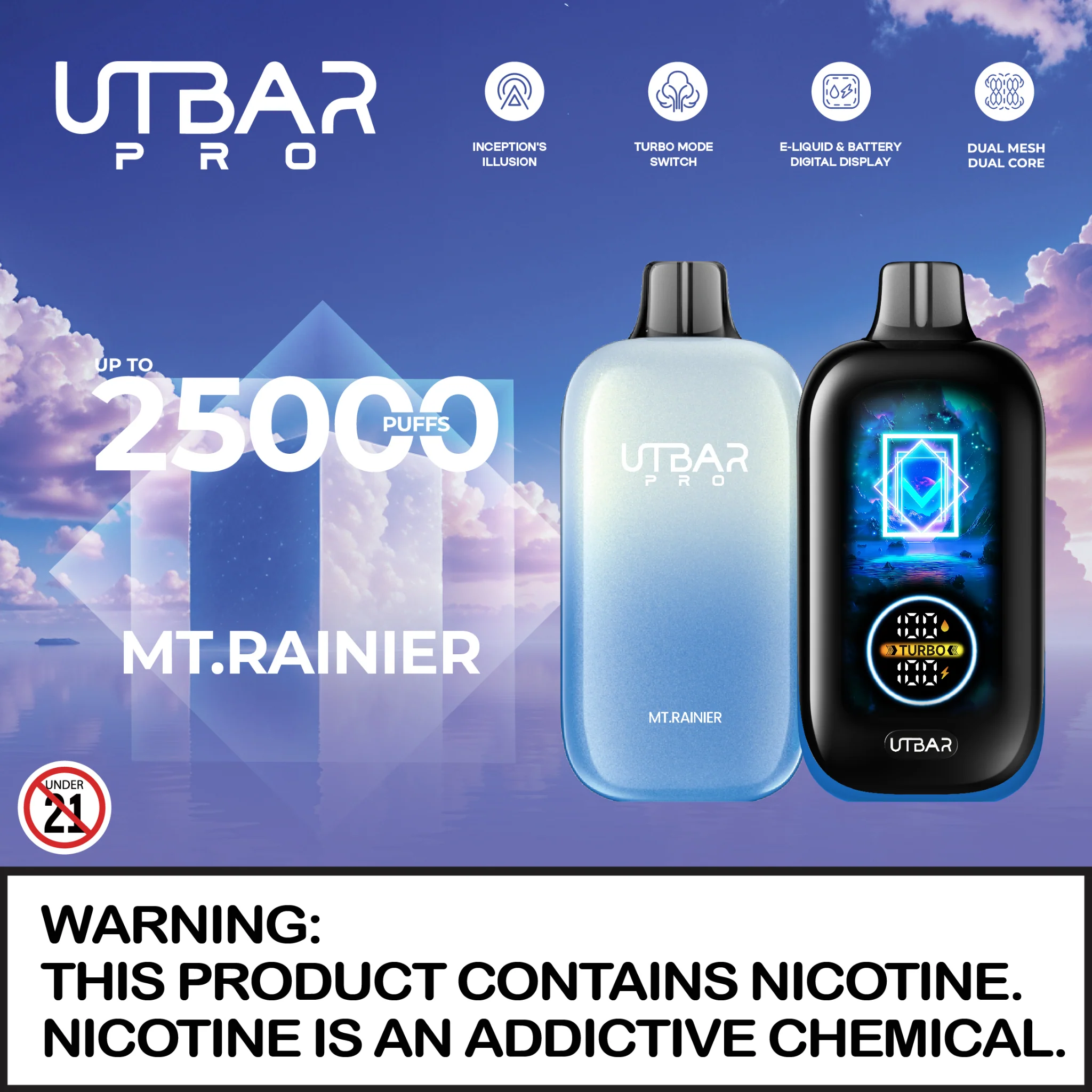 Flum UT Bar Pro 25000 Puffs Disposable Vape Device - Image 23