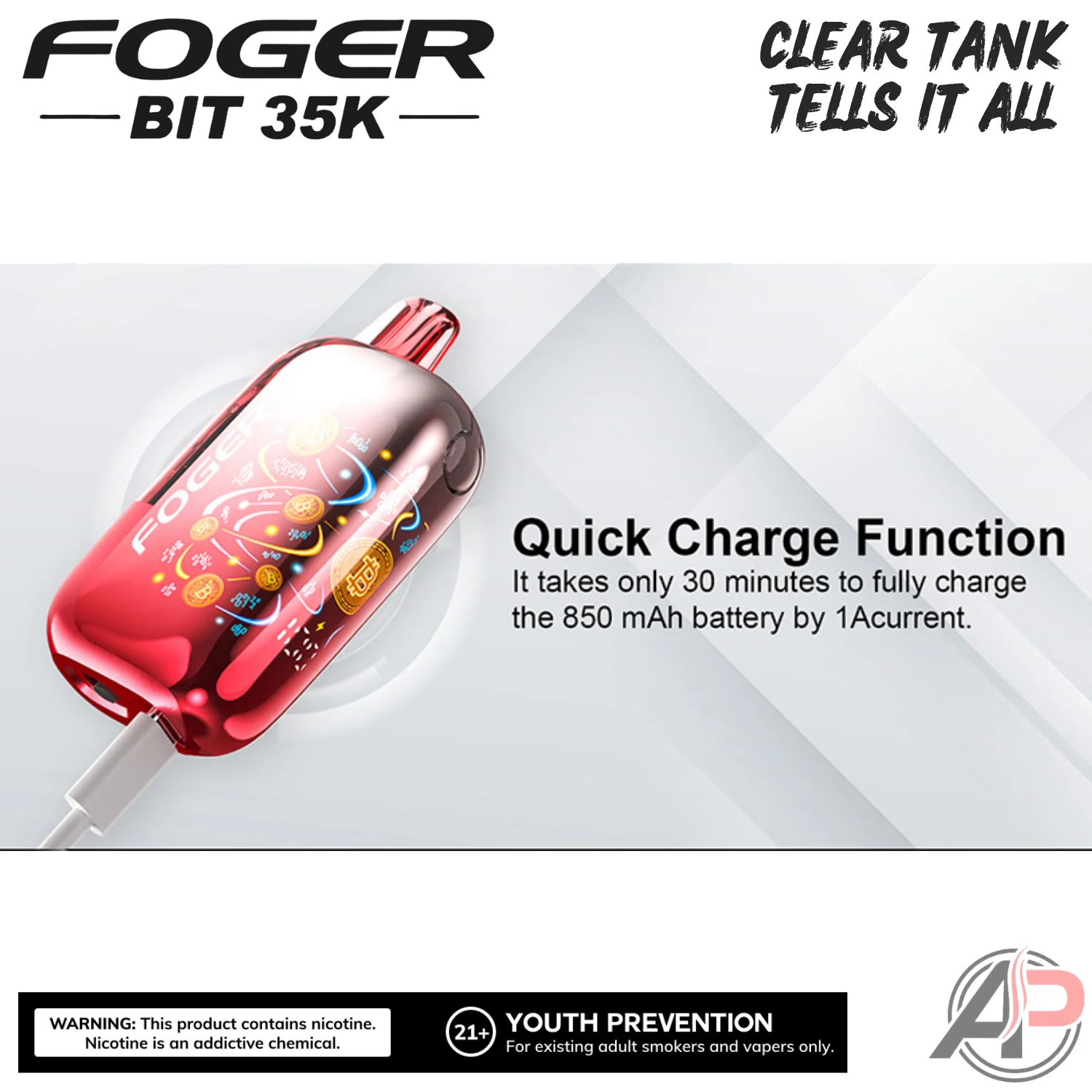 Foger Bit 35k Puffs Disposable Vape Device - Image 5