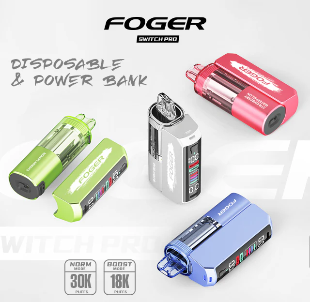 Foger Switch Pro 30k Puffs Disposable Vape Device - Image 8