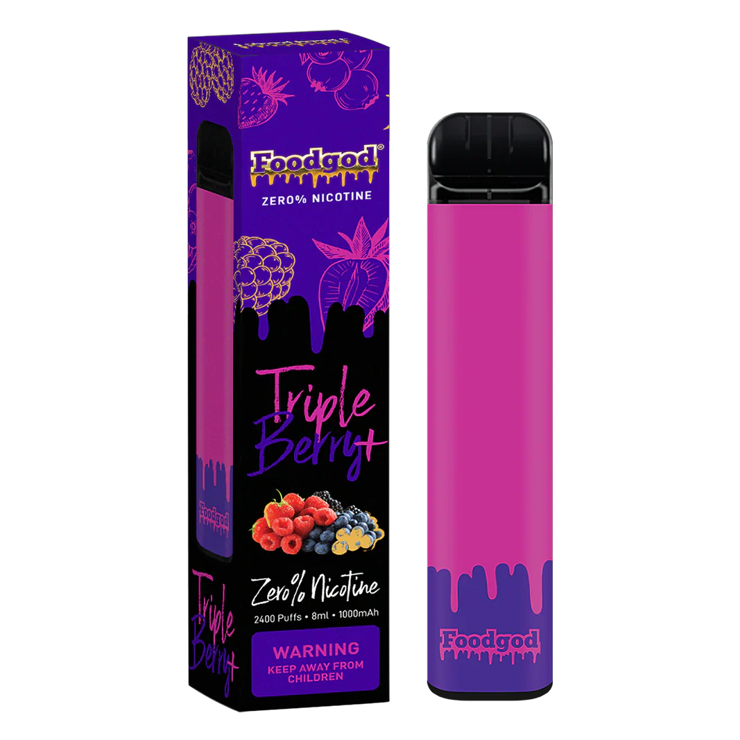 Food God Zero Nicotine 2400 Puffs Disposable Vape Device - Image 12