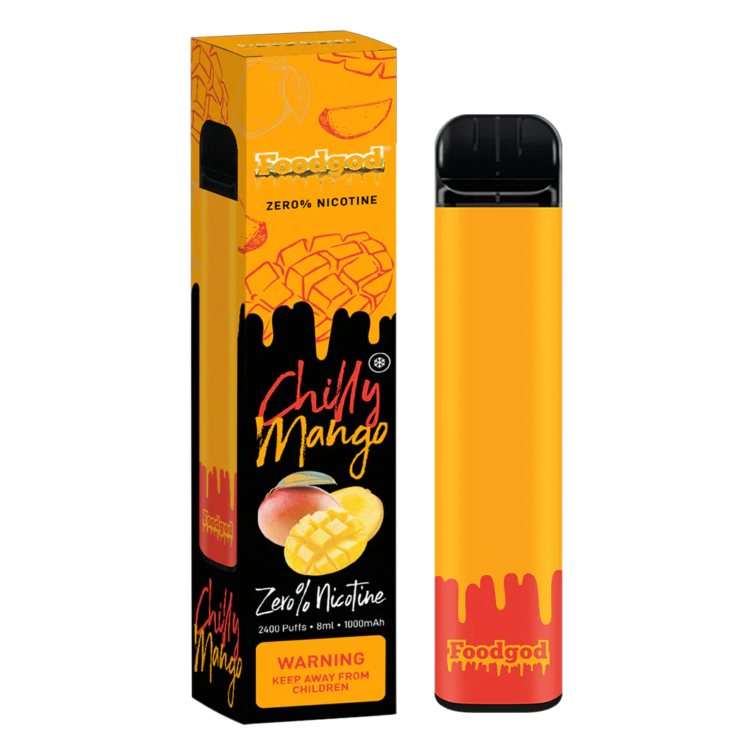 Food God Zero Nicotine 2400 Puffs Disposable Vape Device - Image 15