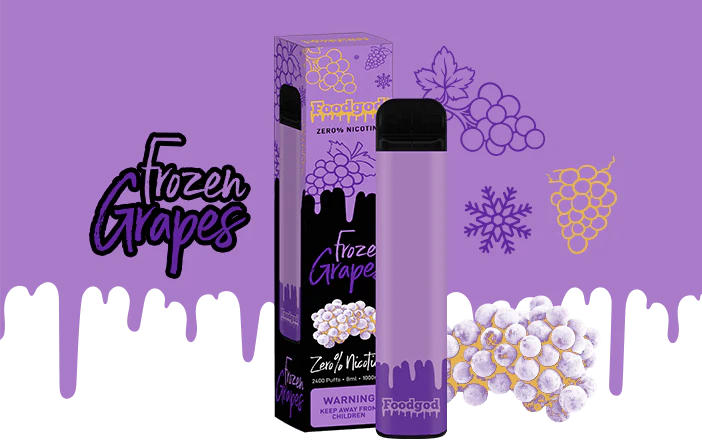 Food God Zero Nicotine 2400 Puffs Disposable Vape Device - Image 21
