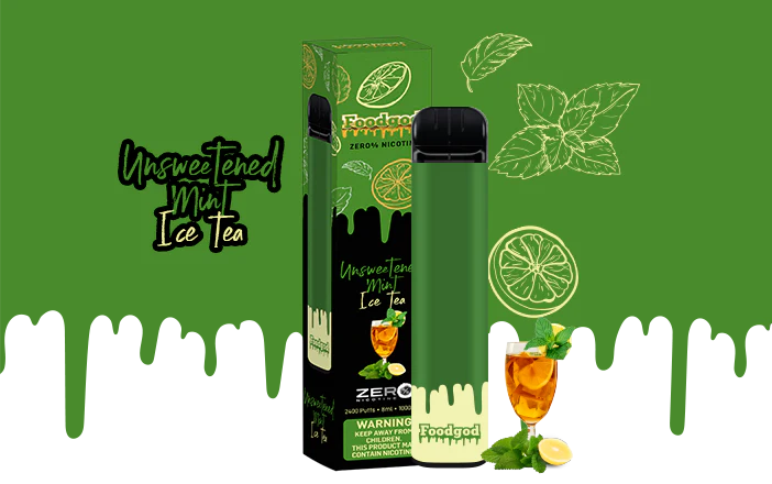 Food God Zero Nicotine 2400 Puffs Disposable Vape Device - Image 33