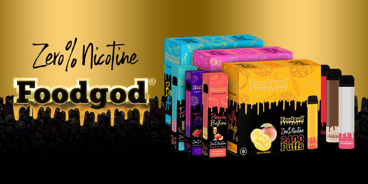 Food God Zero Nicotine 2400 Puffs Disposable Vape Device - Image 34