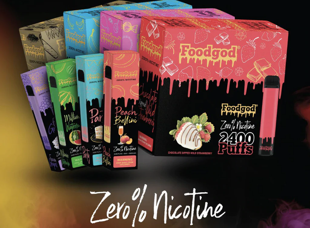 Food God Zero Nicotine 2400 Puffs Disposable Vape Device - Image 35