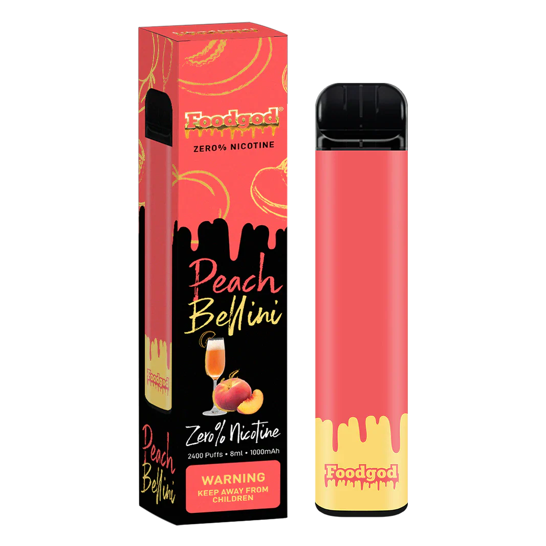 Food God Zero Nicotine 2400 Puffs Disposable Vape Device - Image 5