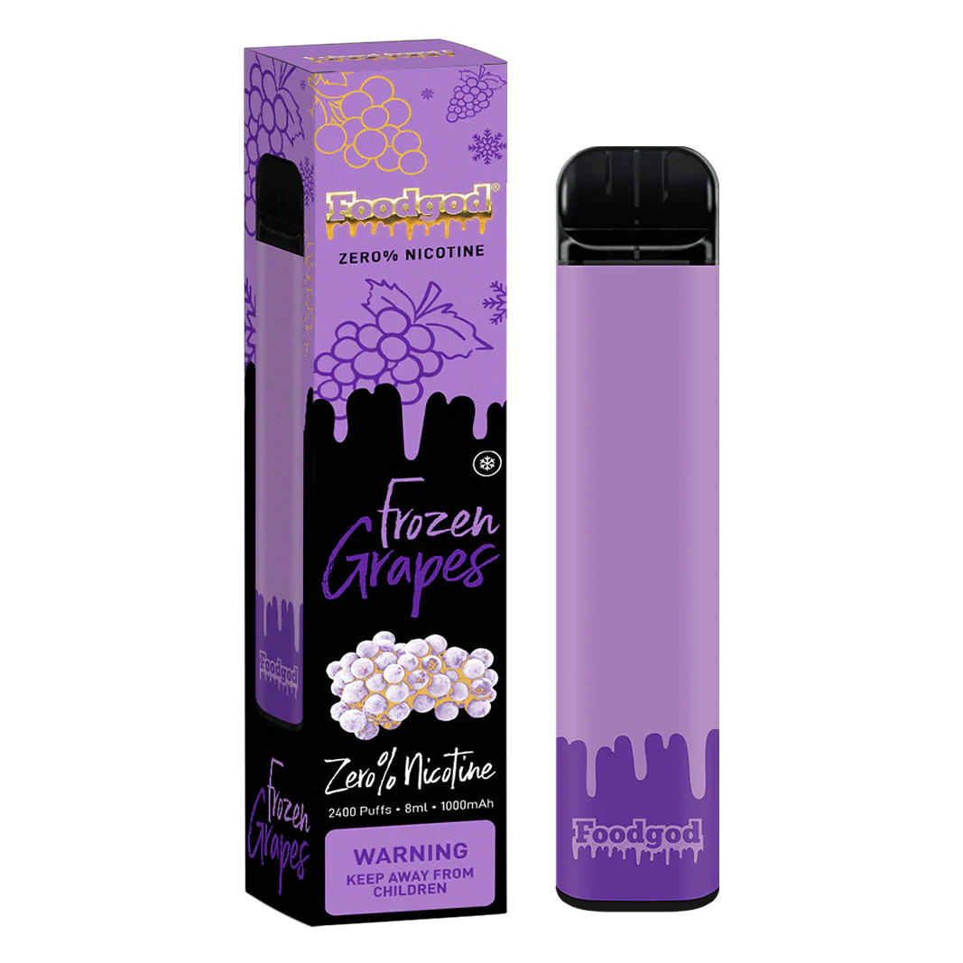 Food God Zero Nicotine 2400 Puffs Disposable Vape Device - Image 6