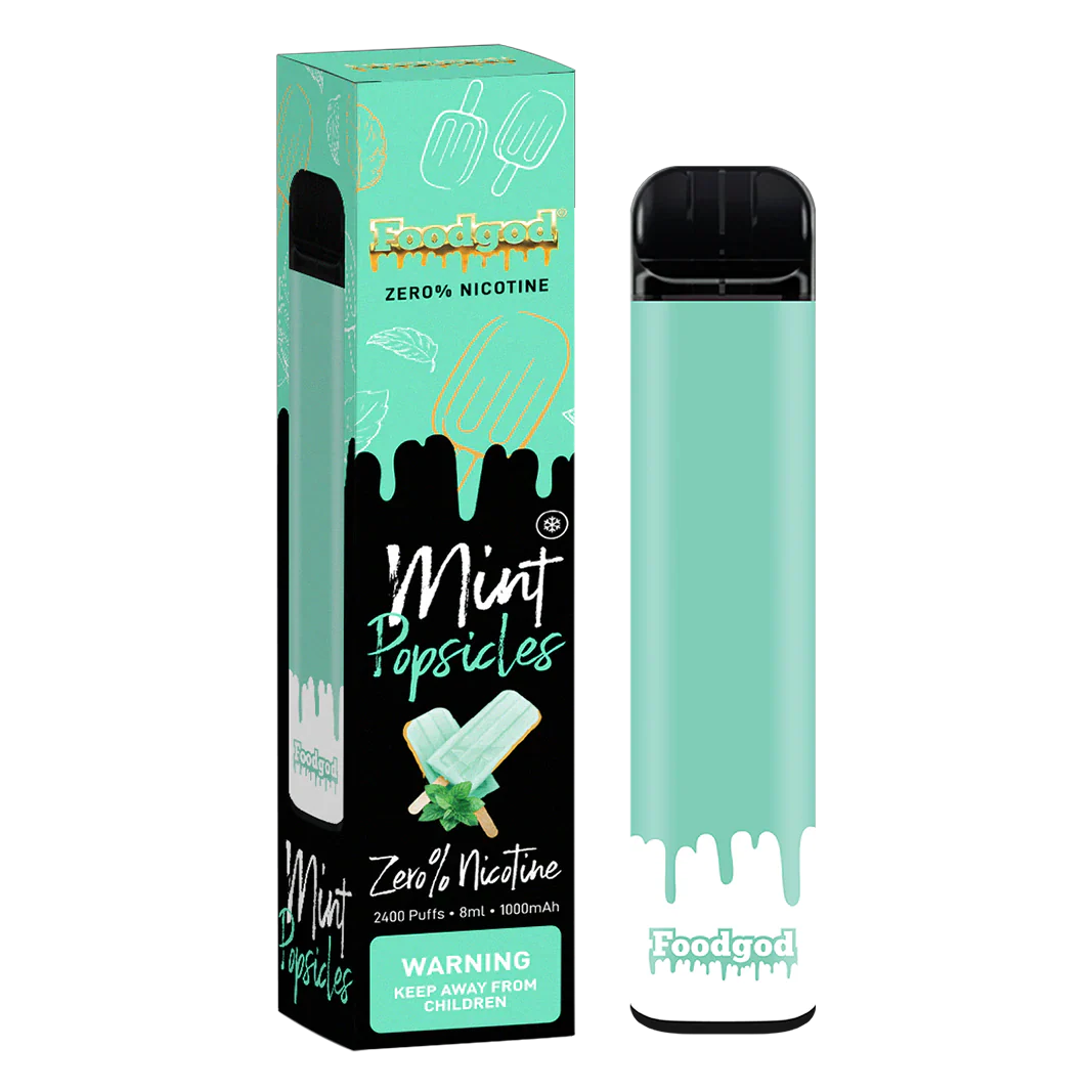 Food God Zero Nicotine 2400 Puffs Disposable Vape Device - Image 9