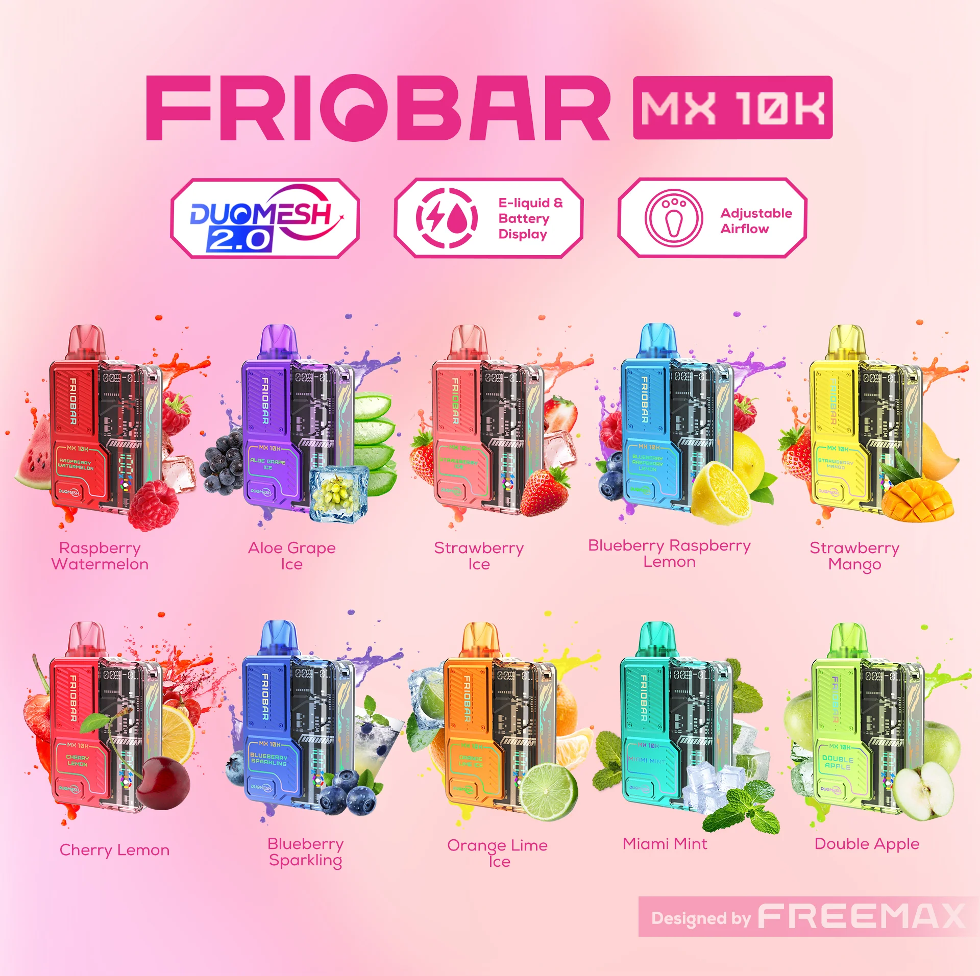FrioBar MX 10K Puffs Disposable Vape Device - Image 19