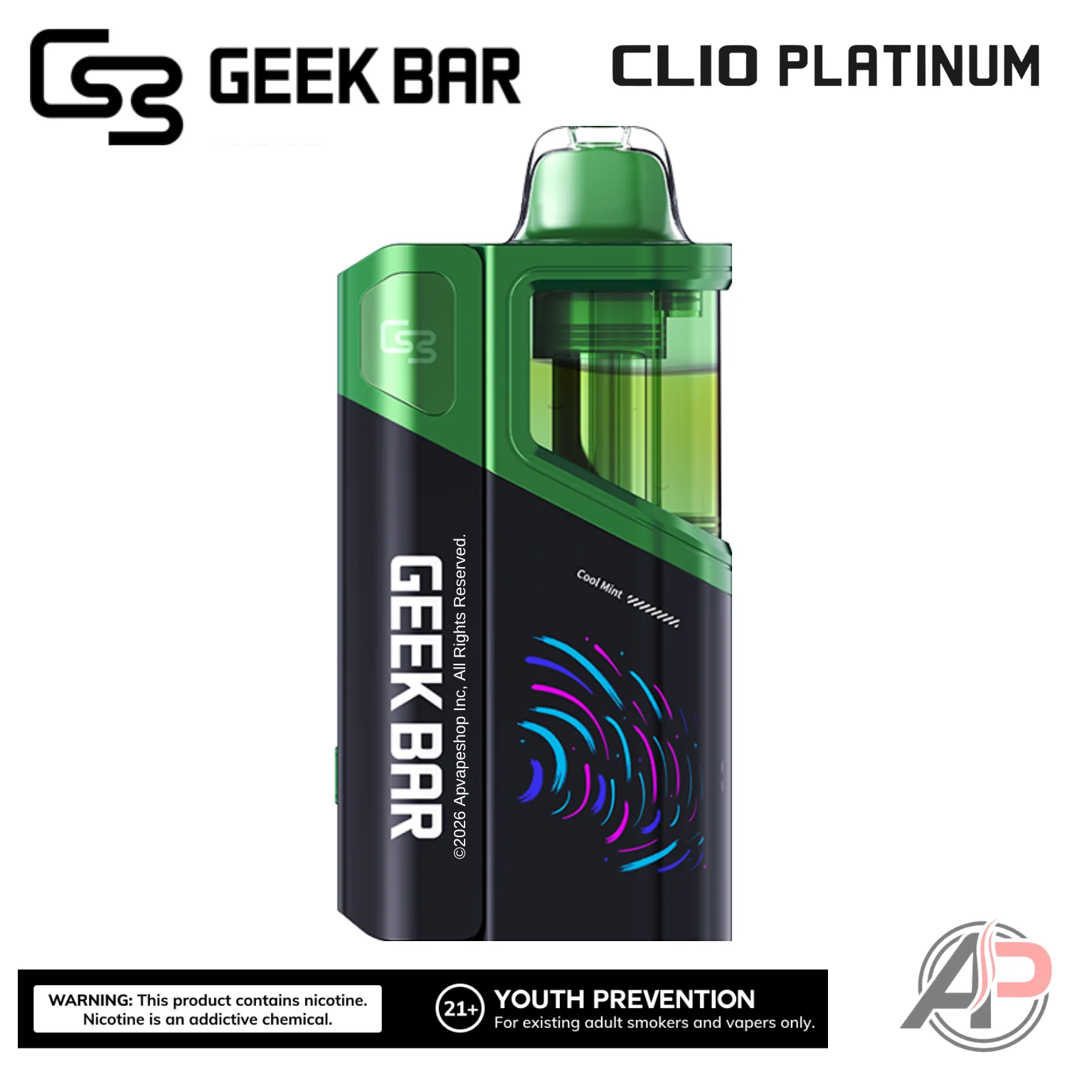 Geek Bar Clio Platinum 50,000 Puffs Disposable Vape Device Kit - Image 13