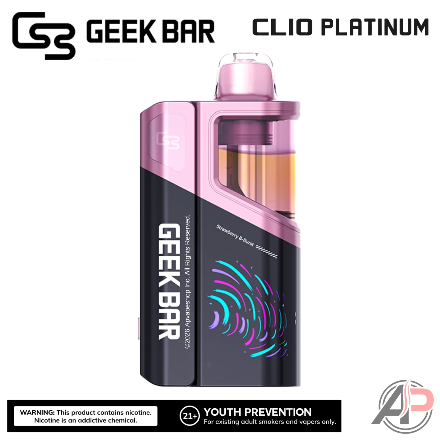 Geek Bar Clio Platinum 50,000 Puffs Disposable Vape Device Kit - Image 15