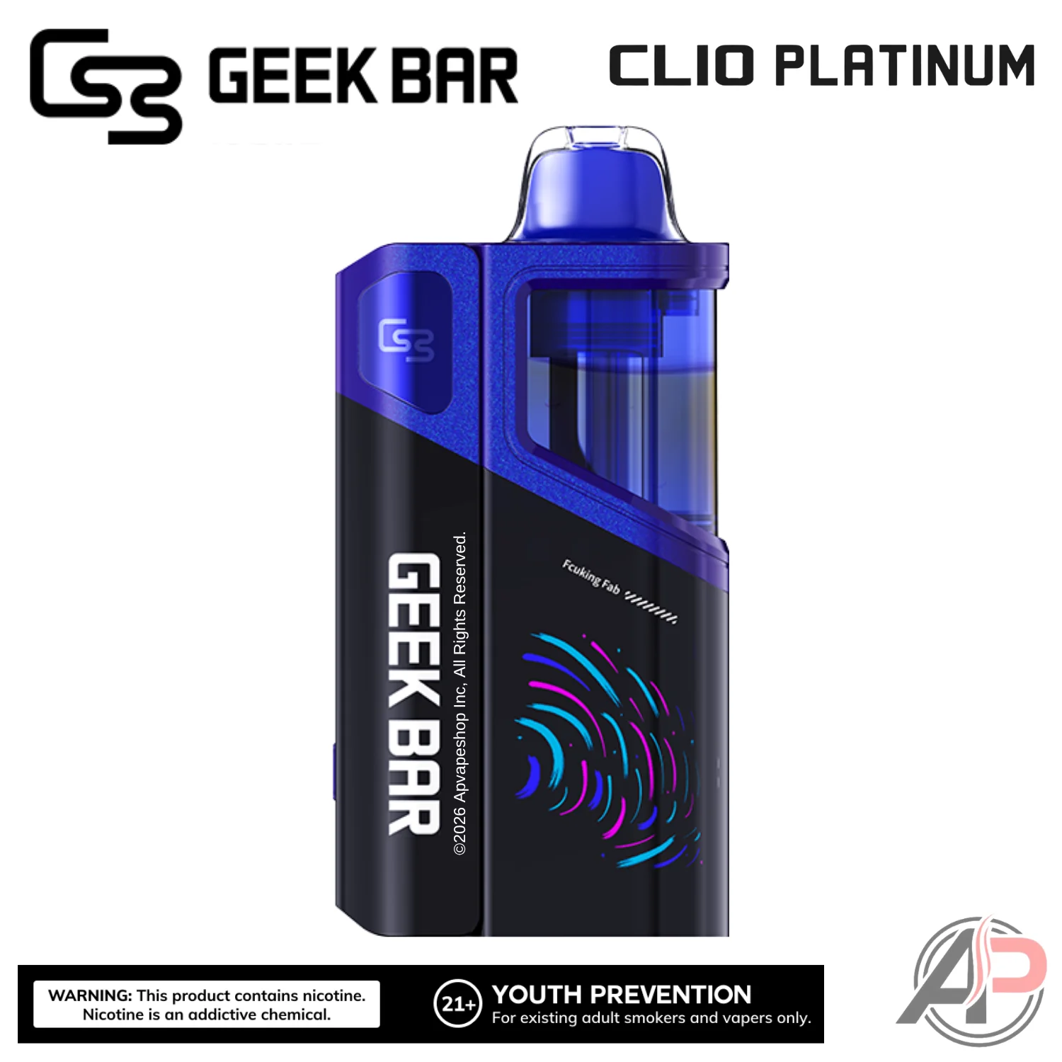 Geek Bar Clio Platinum 50,000 Puffs Disposable Vape Device Kit - Image 17
