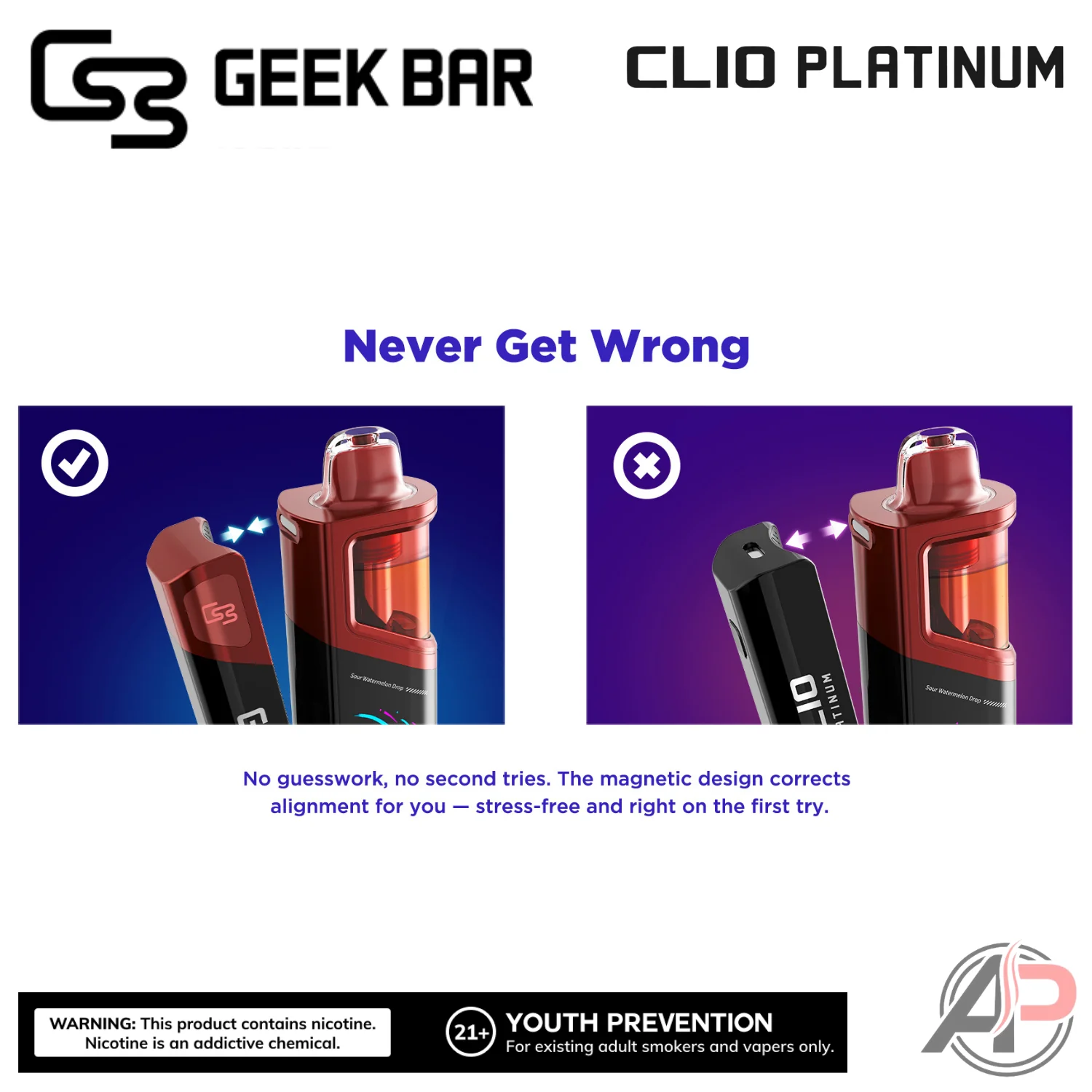 Geek Bar Clio Platinum 50,000 Puffs Disposable Vape Device Kit - Image 7